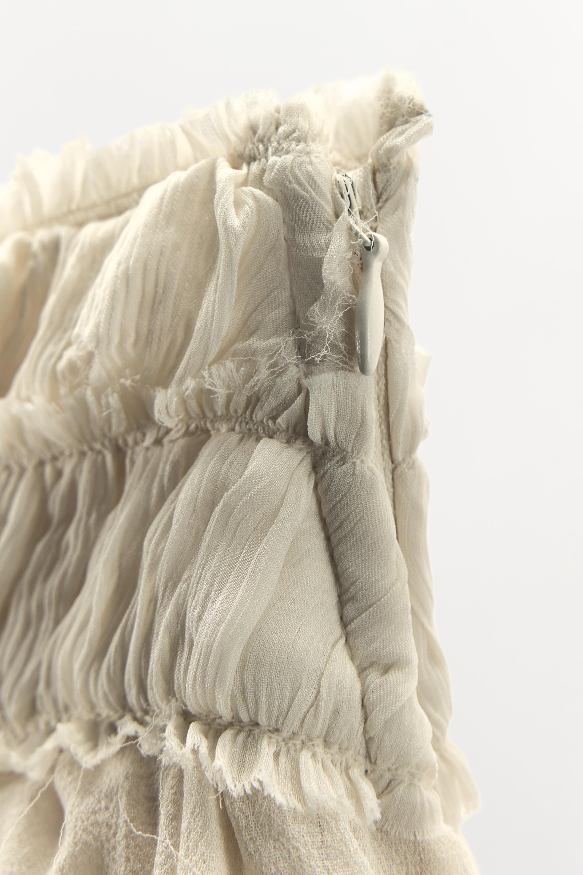 LIMITED EDITION GEORGETTE RUFFLE SKIRT