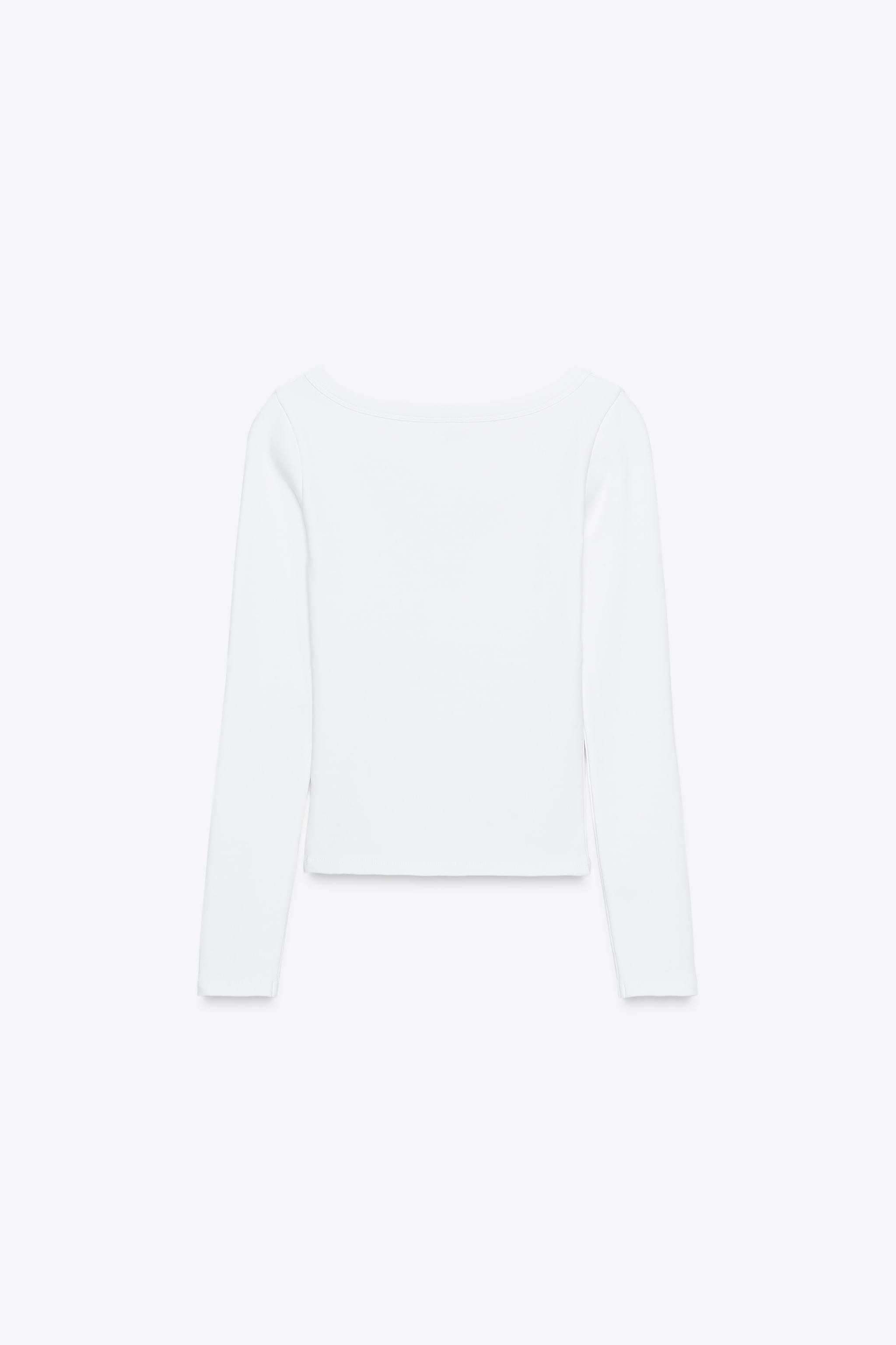 LONG SLEEVE RIB T-SHIRT