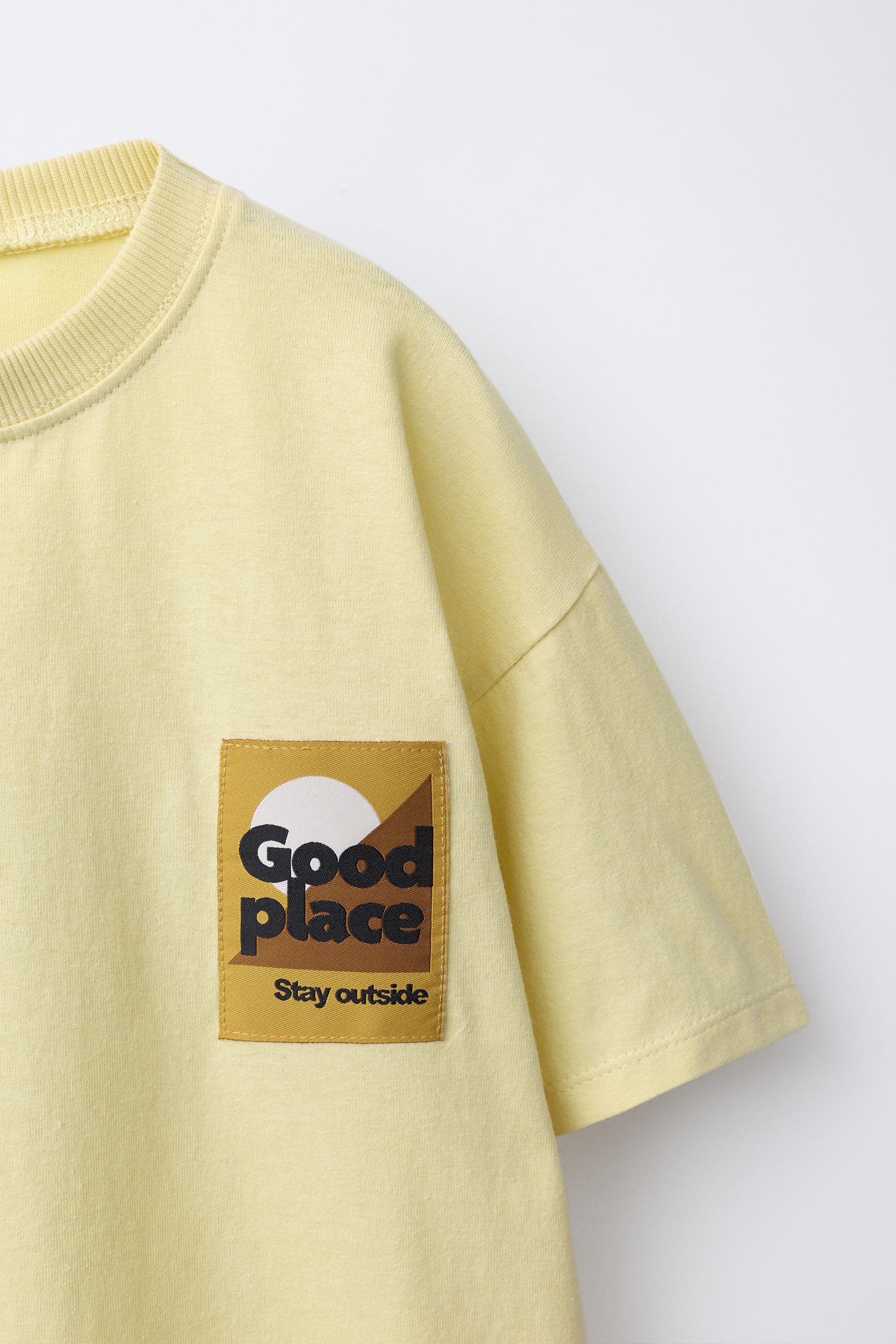 LABEL PRINTED T-SHIRT