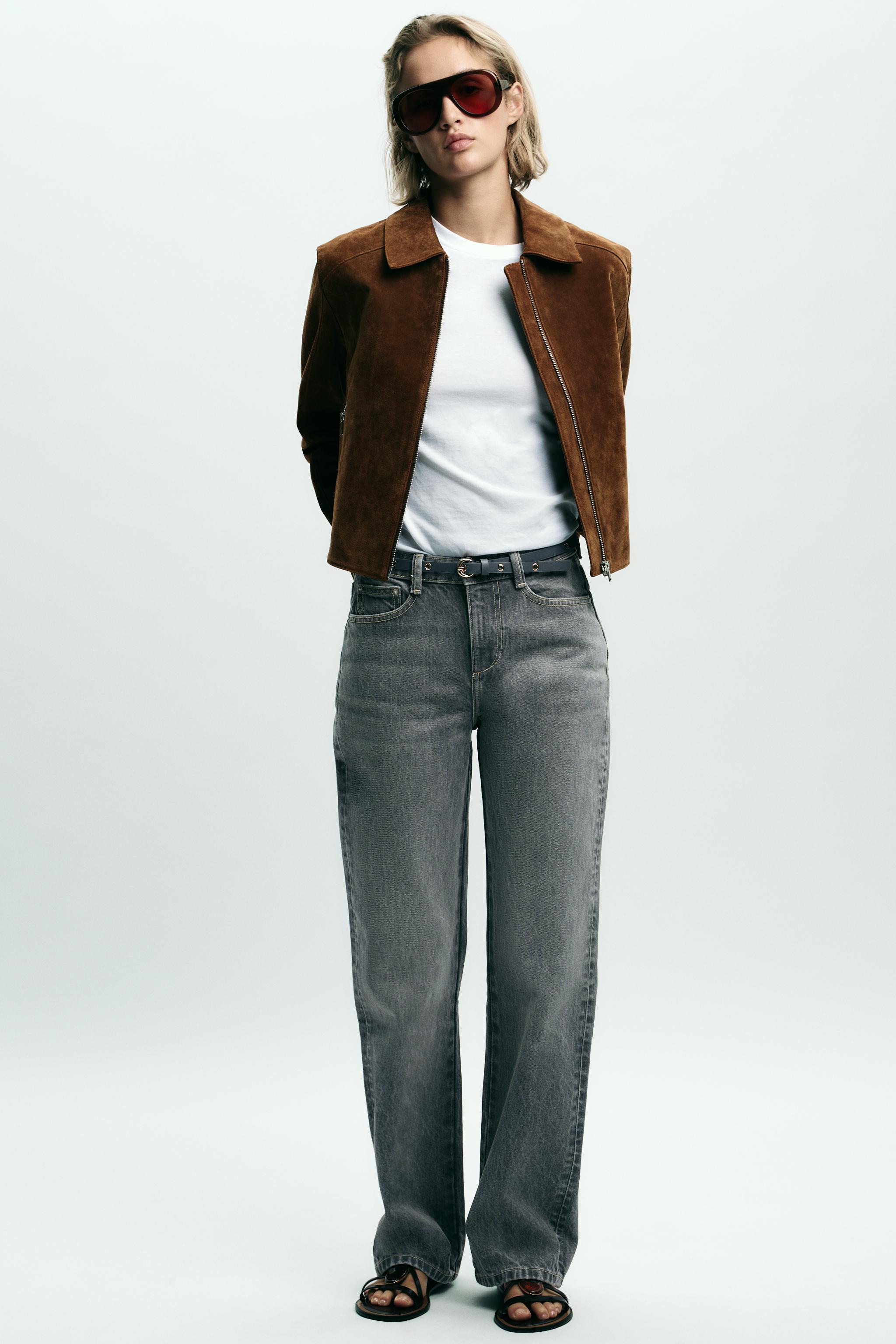 Z1975 HIGH-WAISTED REGULAR FIT JEANS WITH BELT