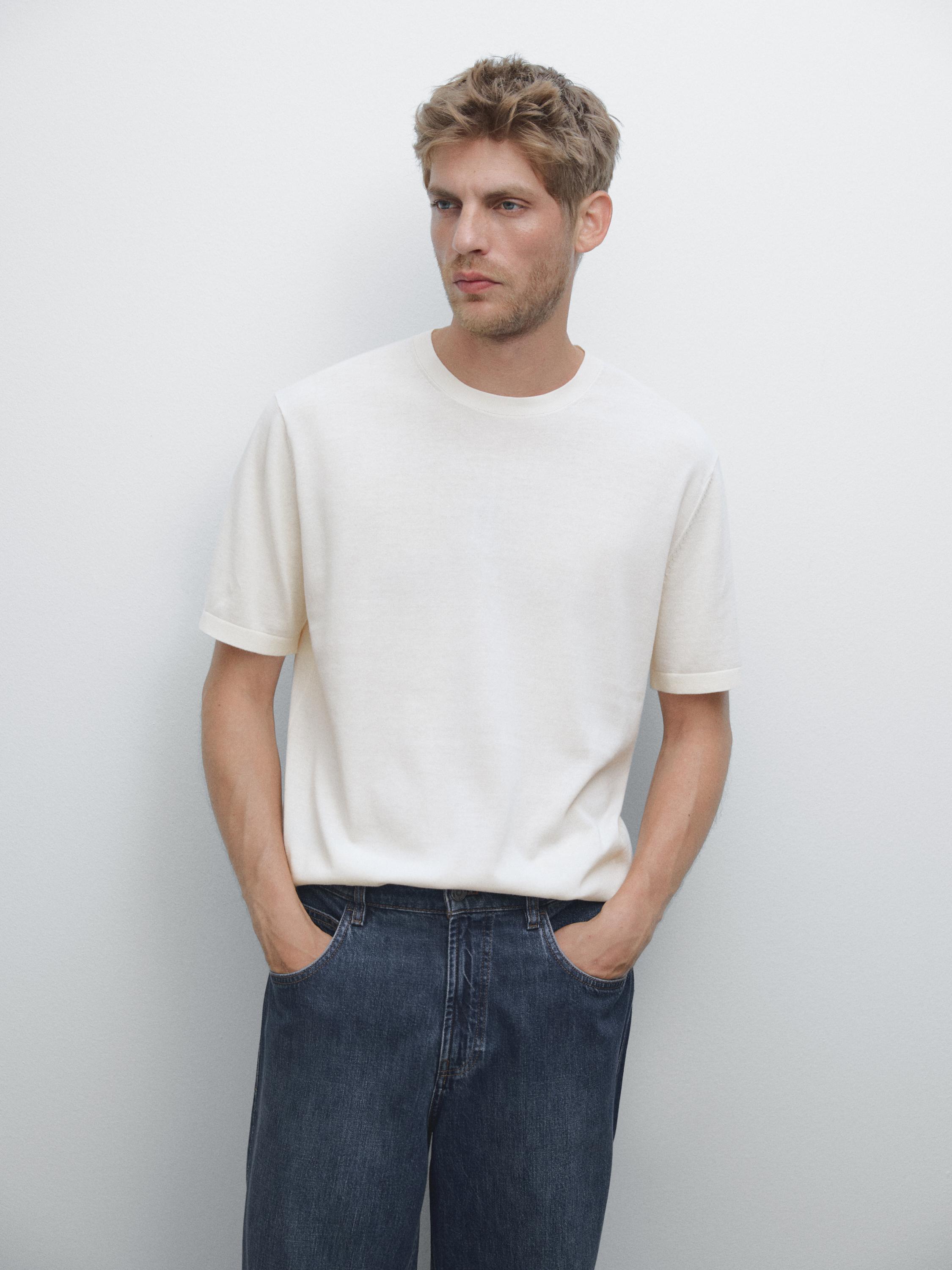 100% cotton knit T-shirt
