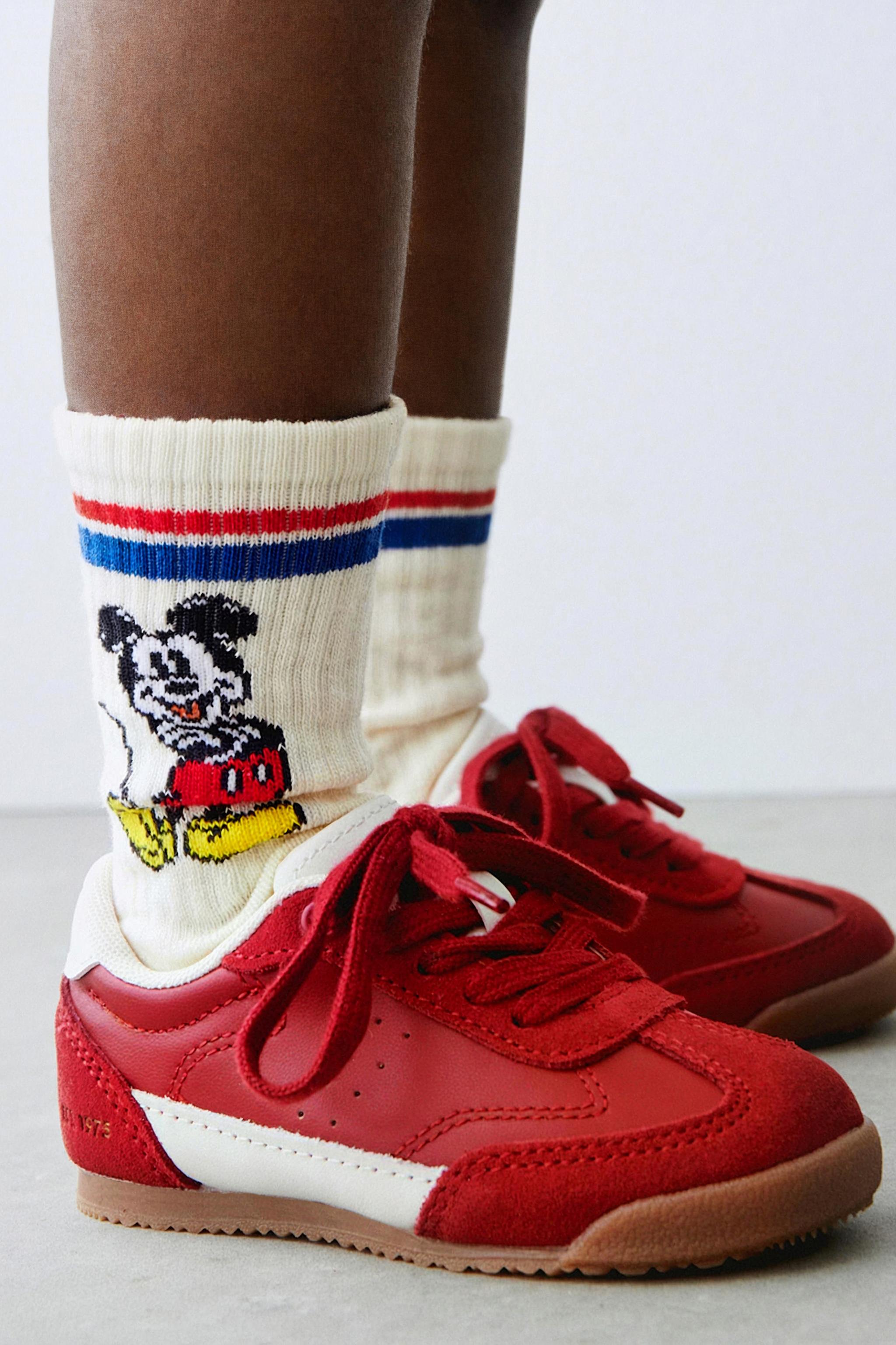 1-6 YEARS/ TWO-PACK OF MICKEY MOUSE © DISNEY LONG SOCKS