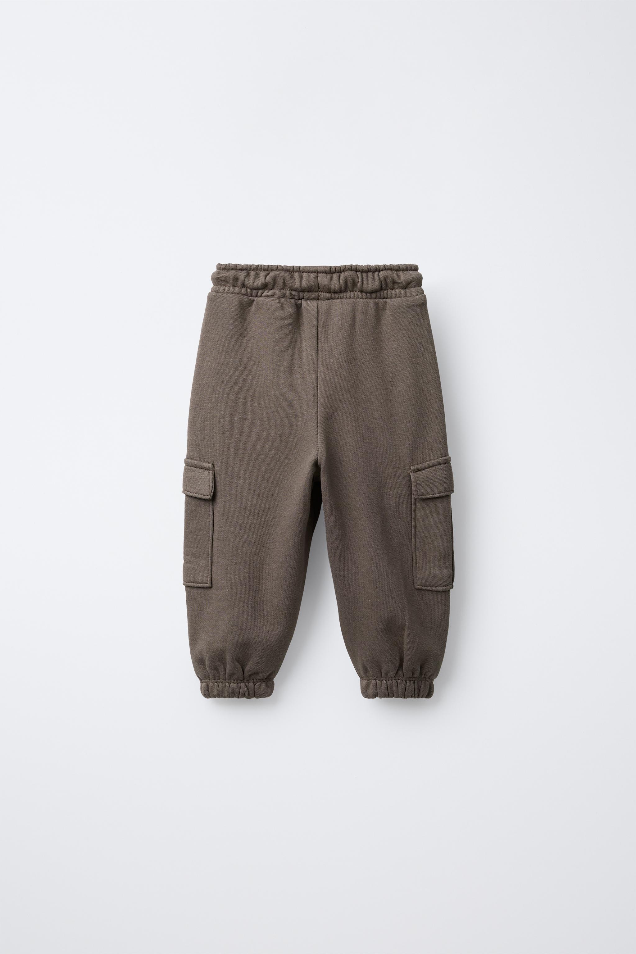 FLEECE CARGO JOGGER PANTS