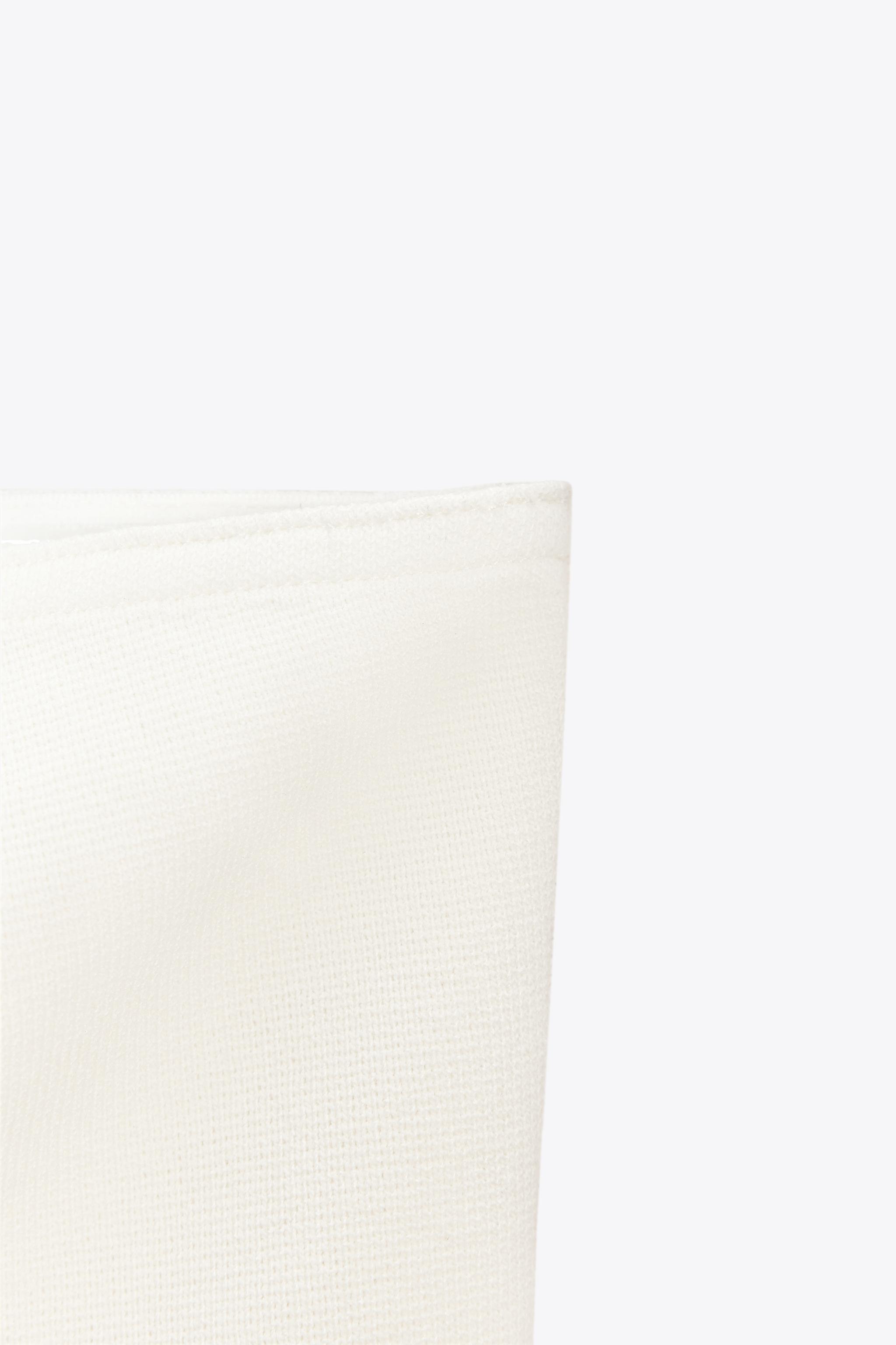 PLAIN KNIT BANDEAU TOP