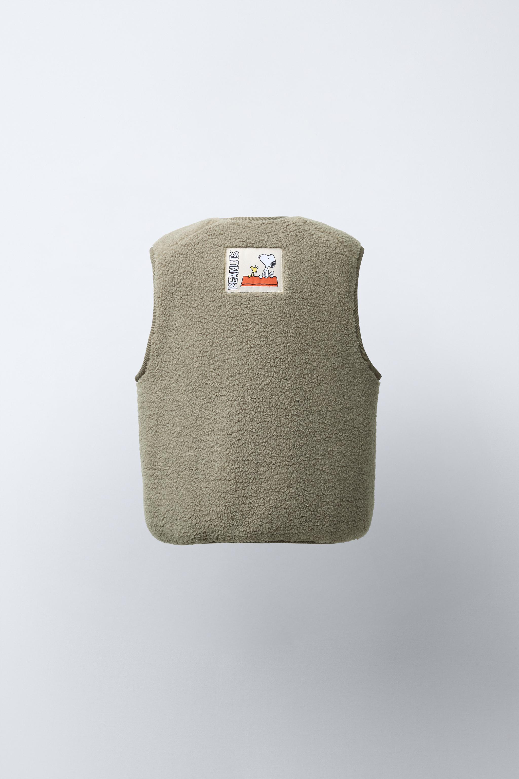 SNOOPY PEANUTS™ SHEARLING VEST