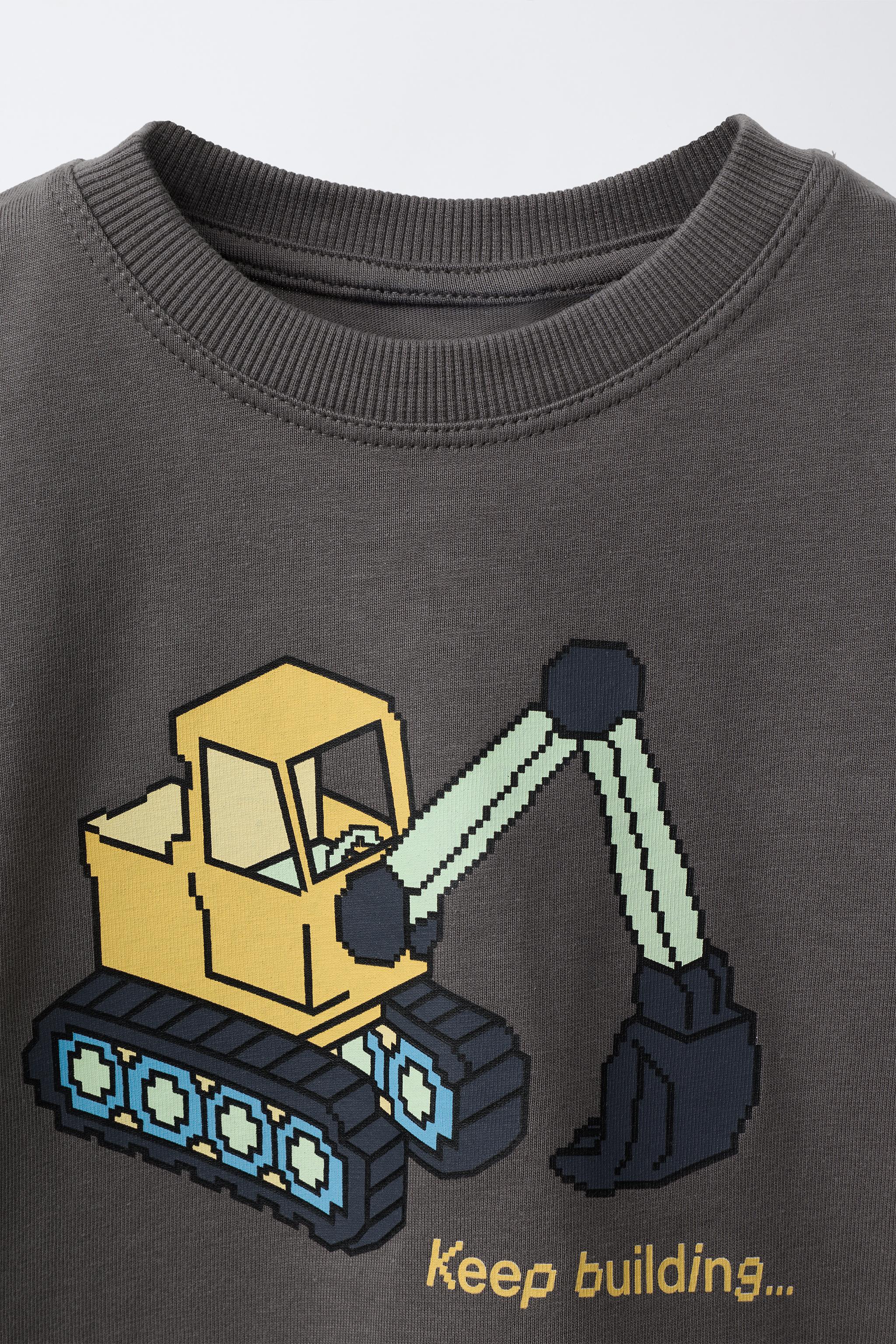 PIXEL VEHICLE PRINT T-SHIRT