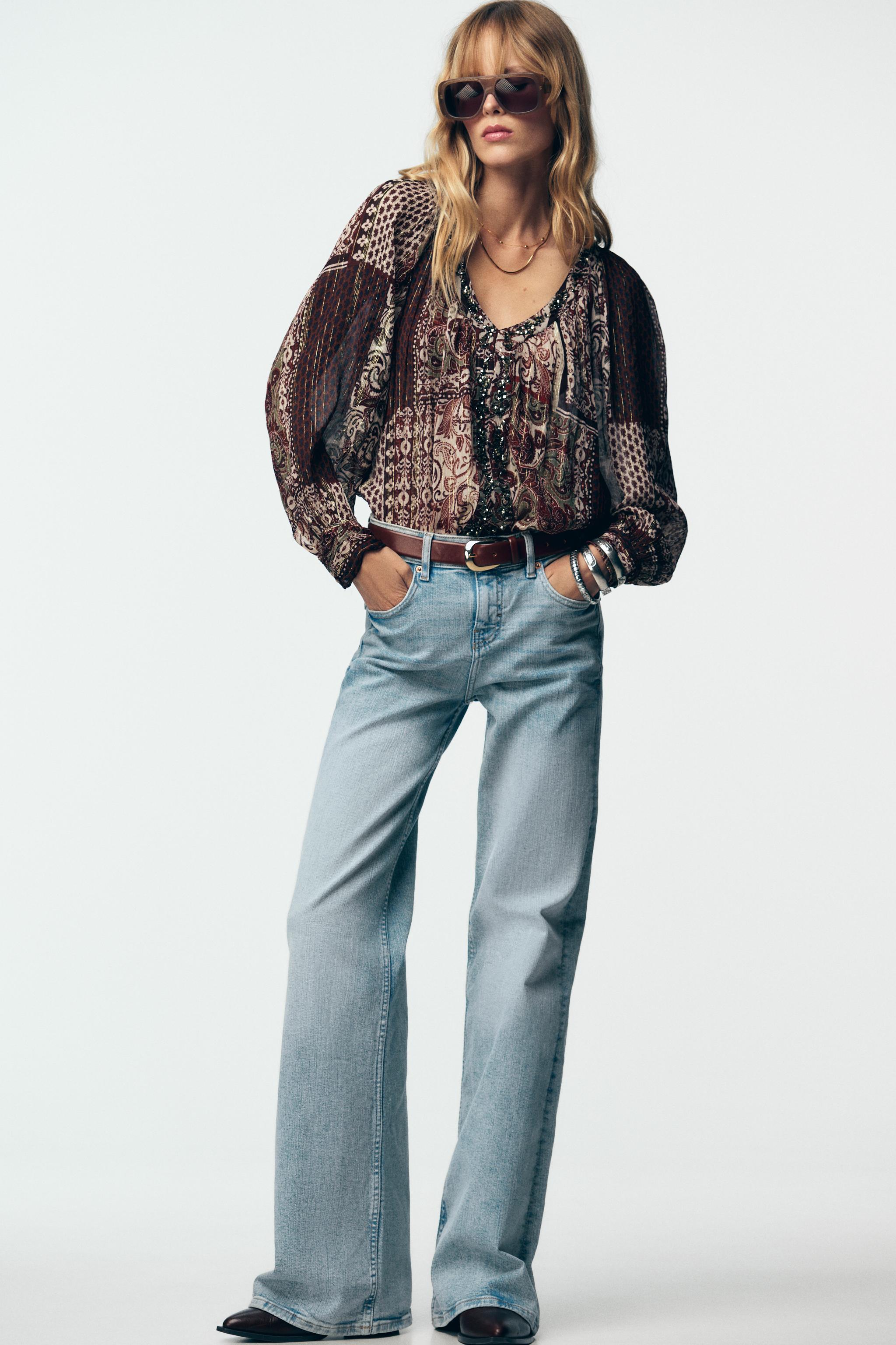 Z1975 LOW RISE FLARE FIT JEANS