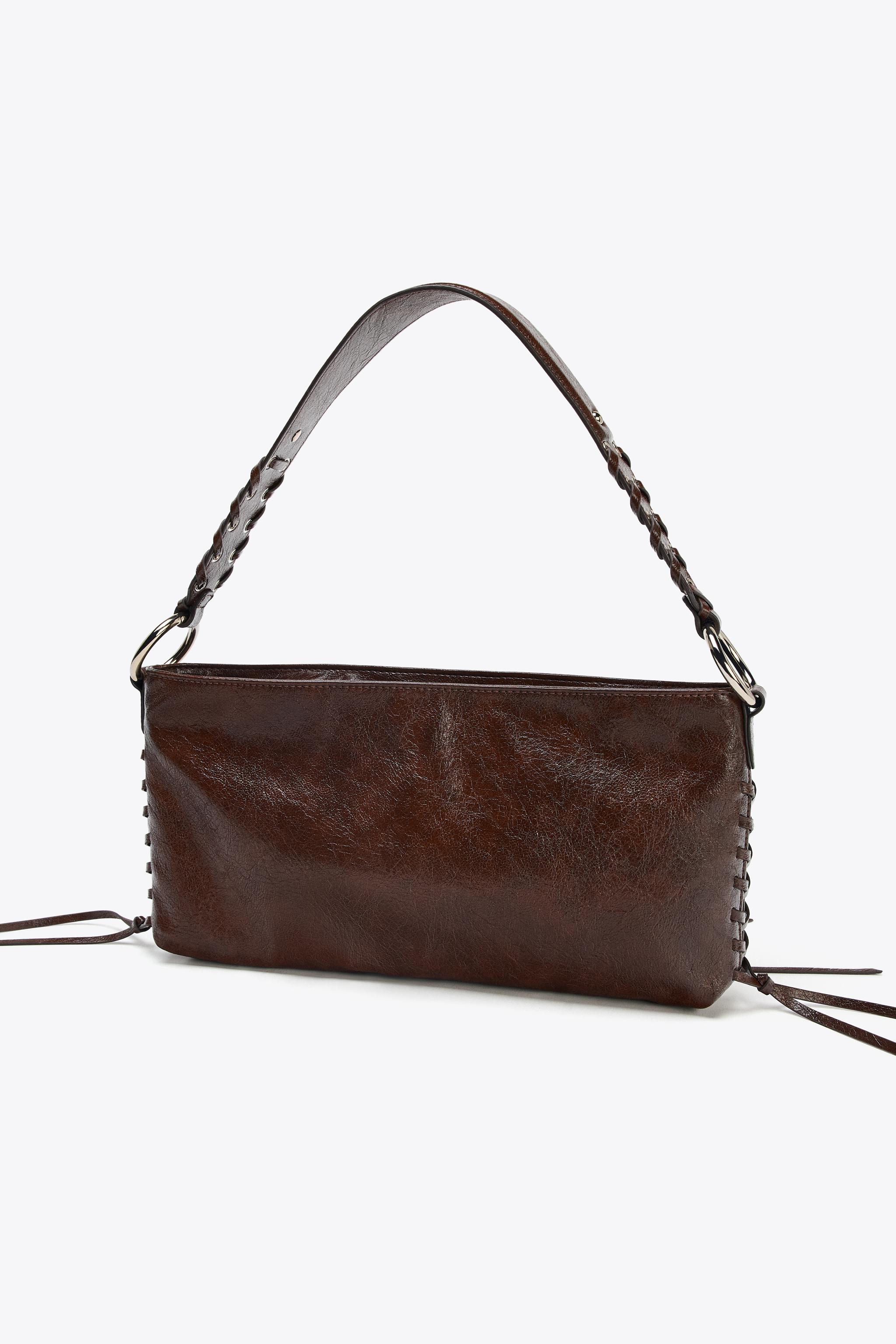 ZIPPER SHOULDER BAG