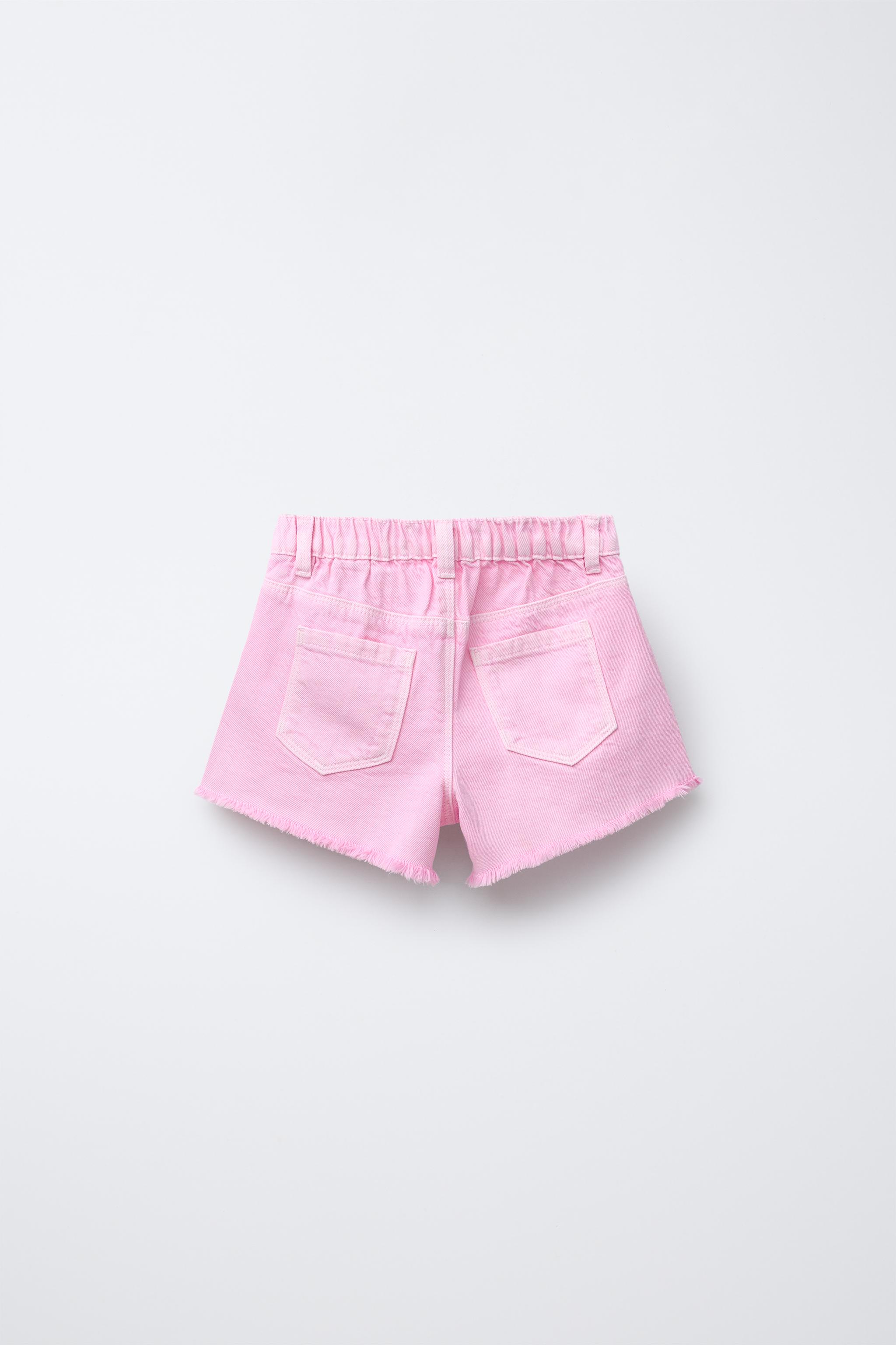 MOM FIT TWILL BERMUDA SHORTS