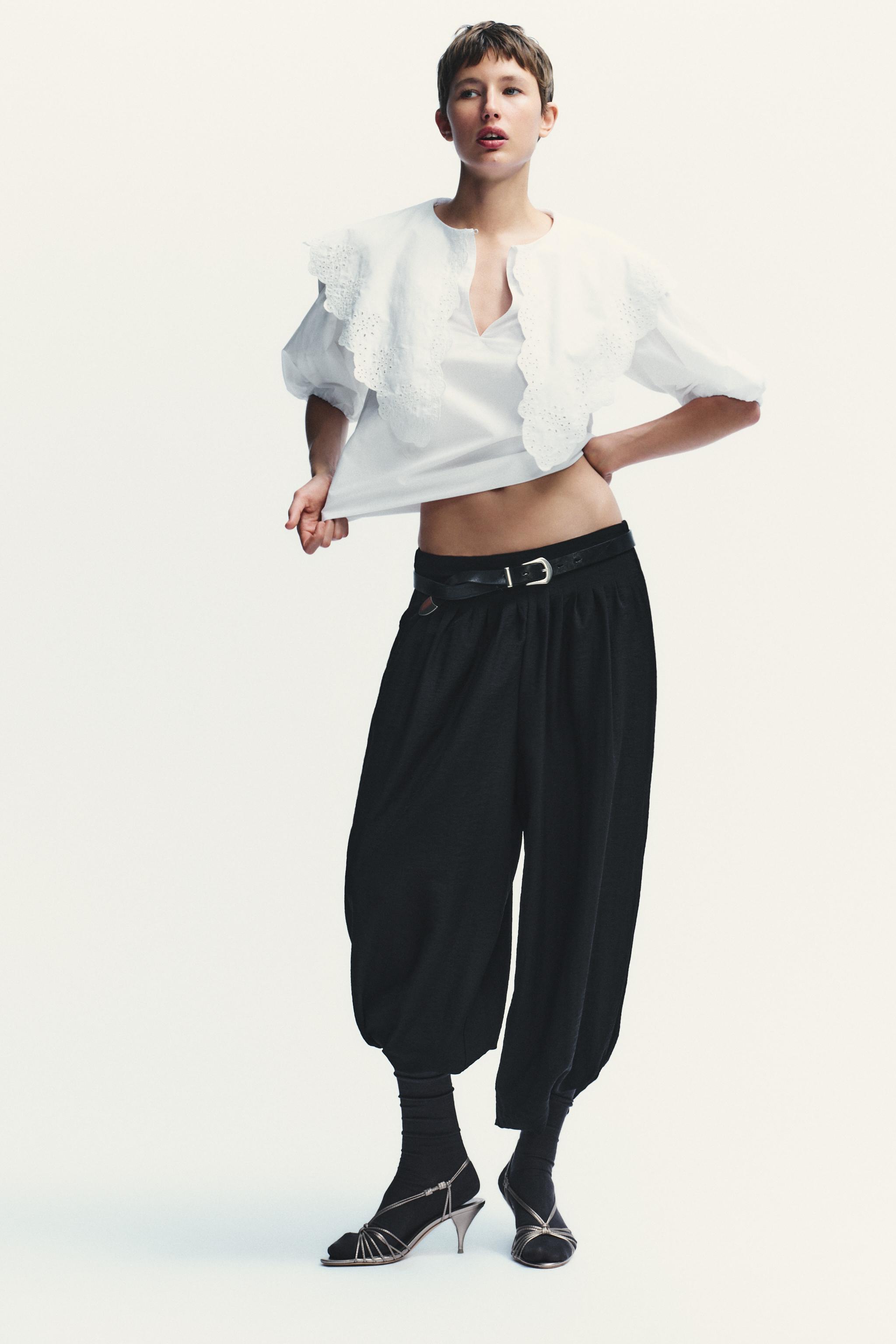 PETER PAN COLLAR POPLIN SHIRT