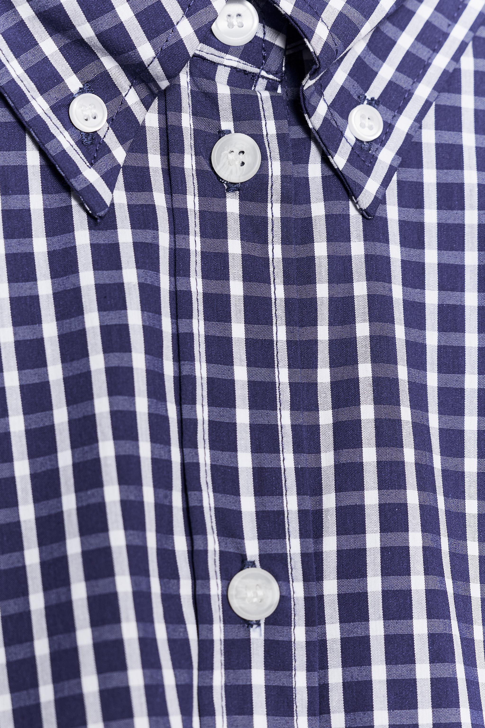 PLAID POPLIN SHIRT