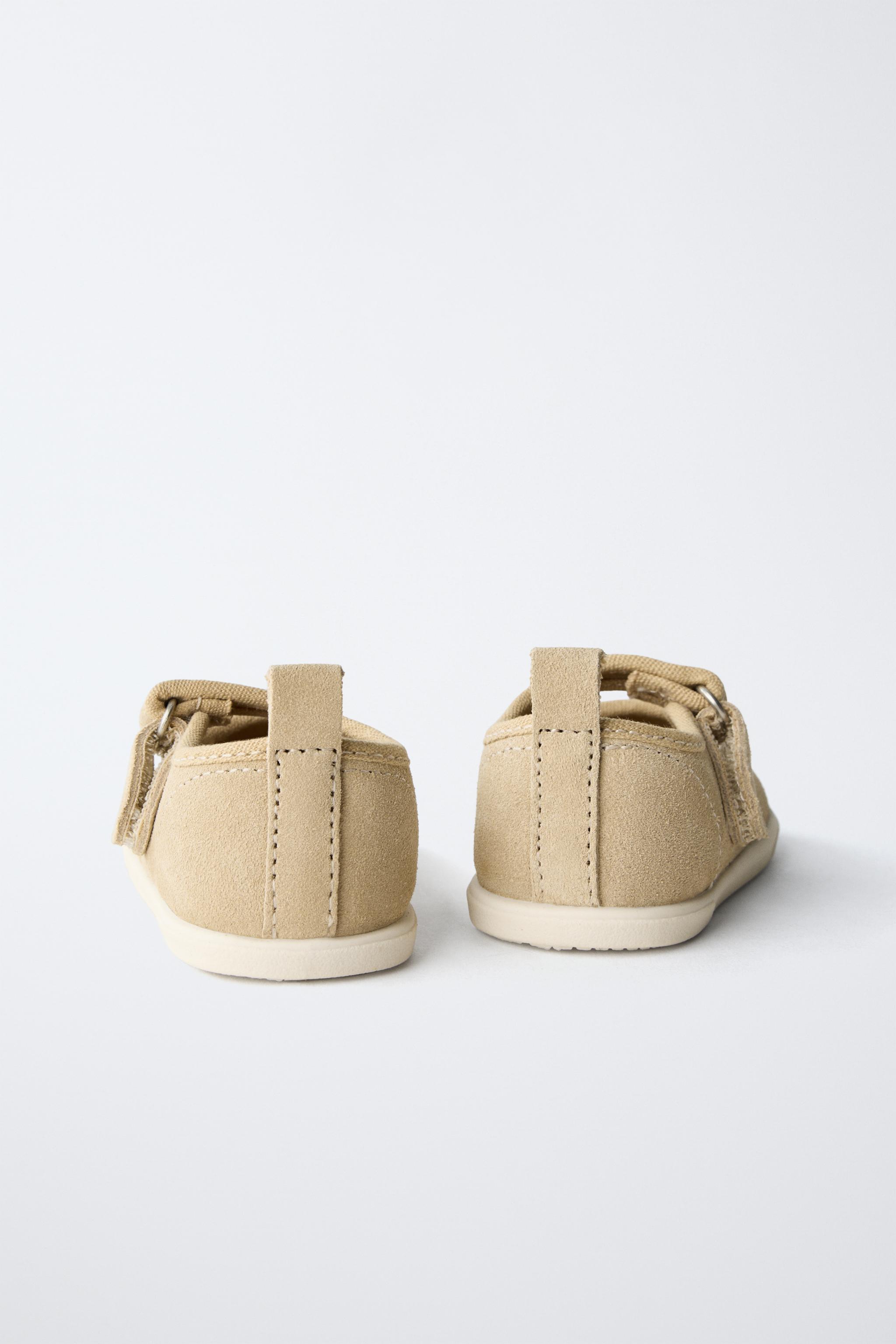 BAREFOOT LEATHER BALLET FLATS