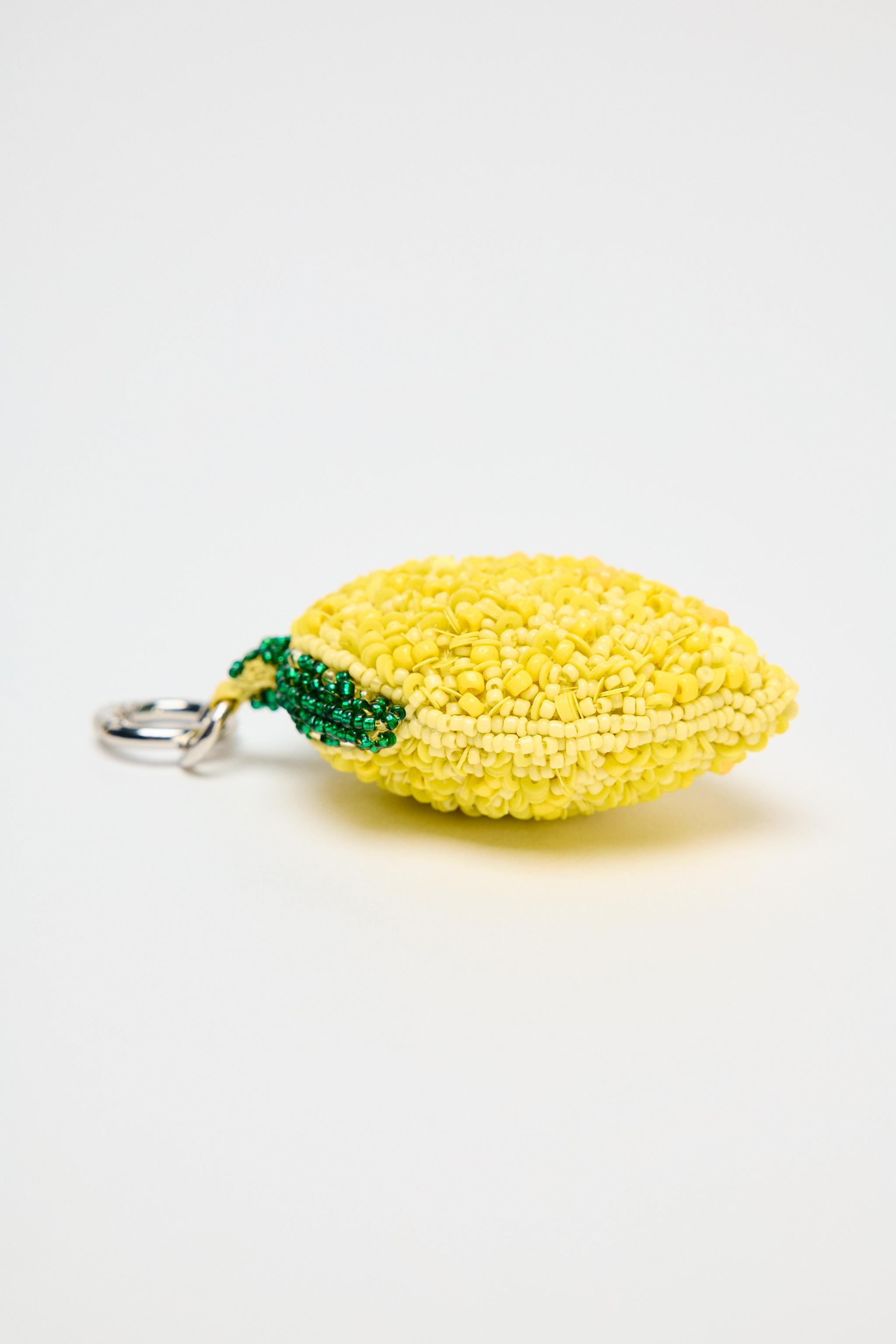 BEADED FRUIT CHARM