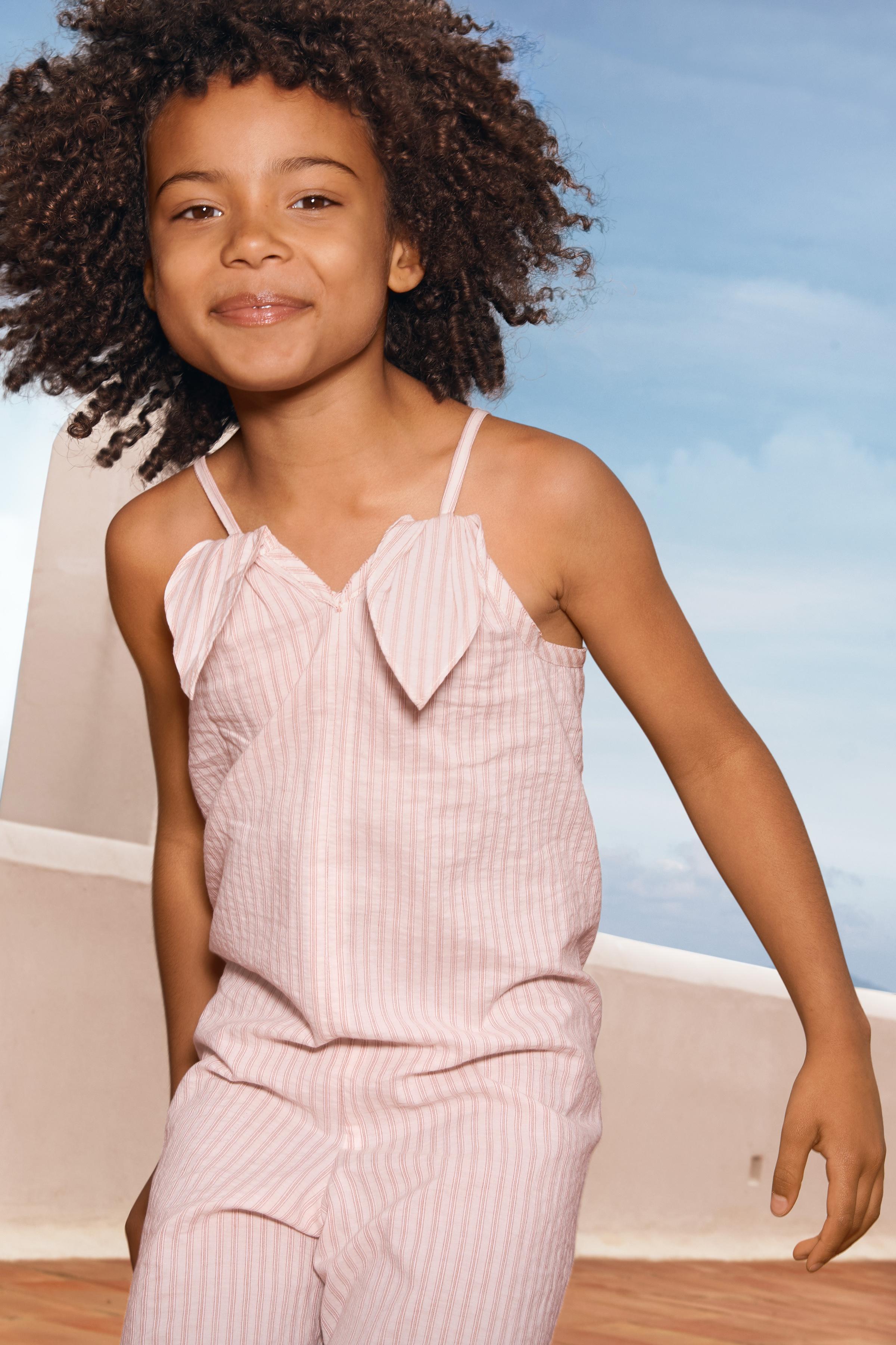 LIMITED EDITION STRIPED LONG JUMPSUIT