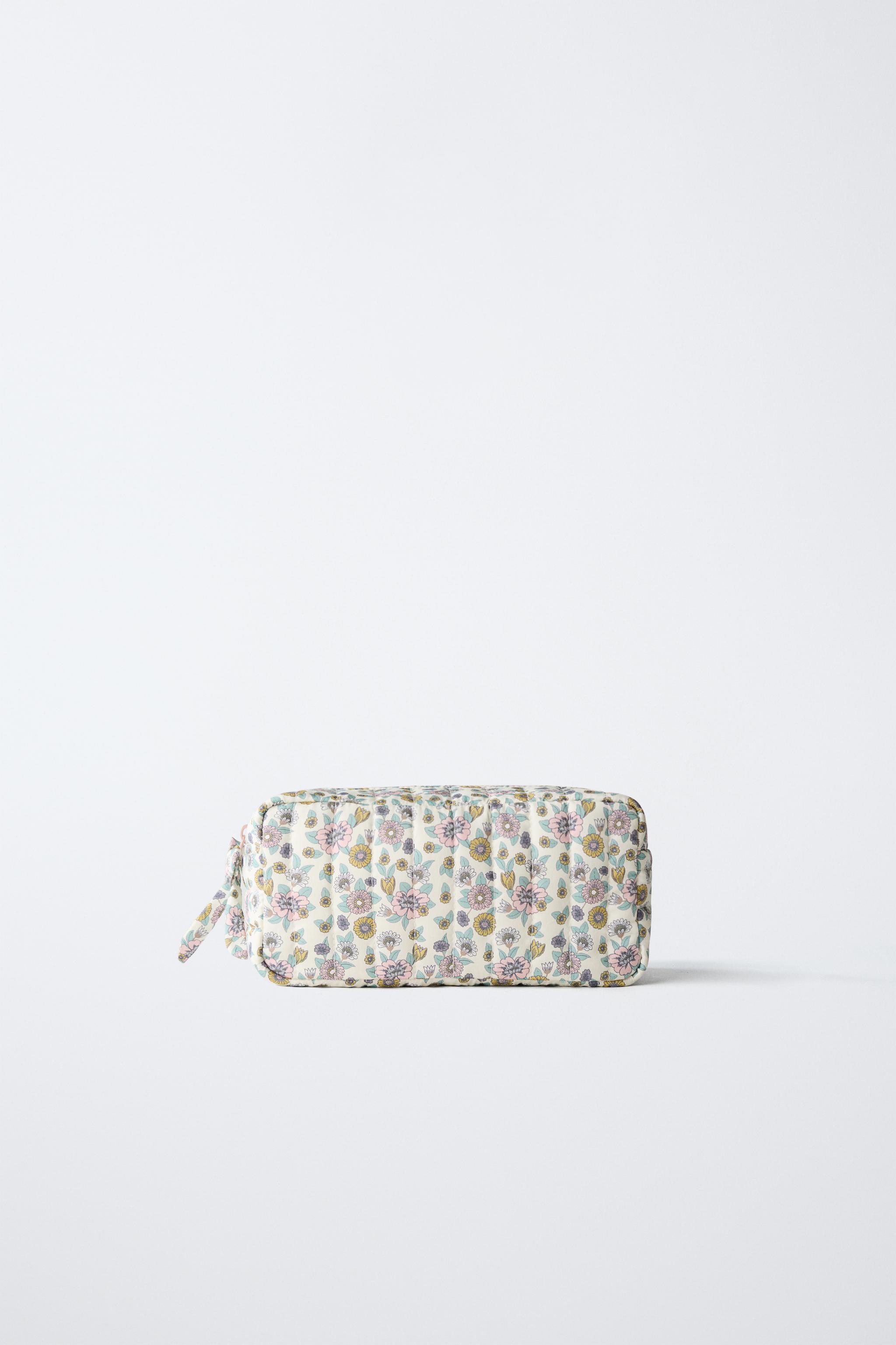 FLORAL TOILETRY BAG