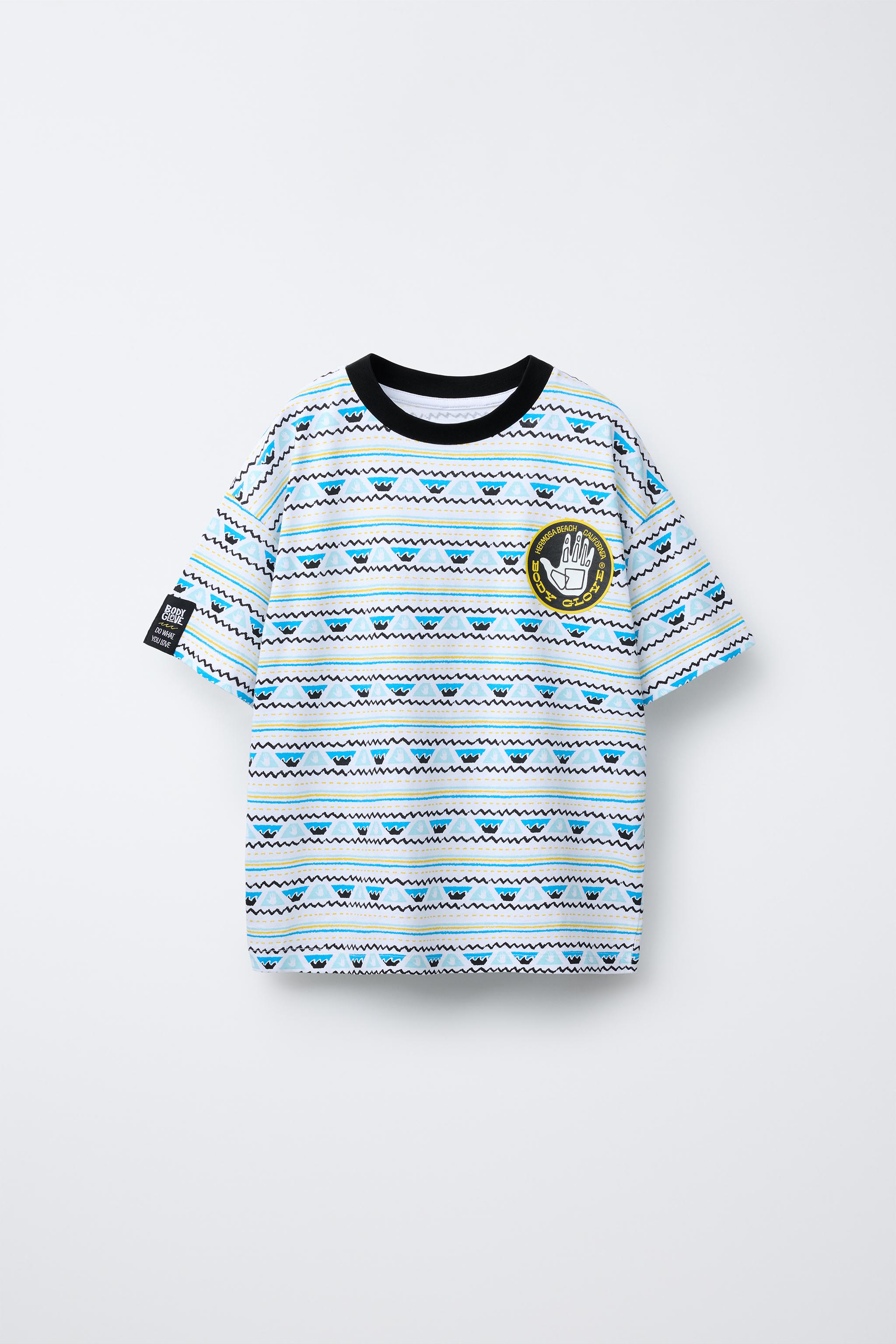 ZARA X BODY GLOVE ® STRIPED T-SHIRT