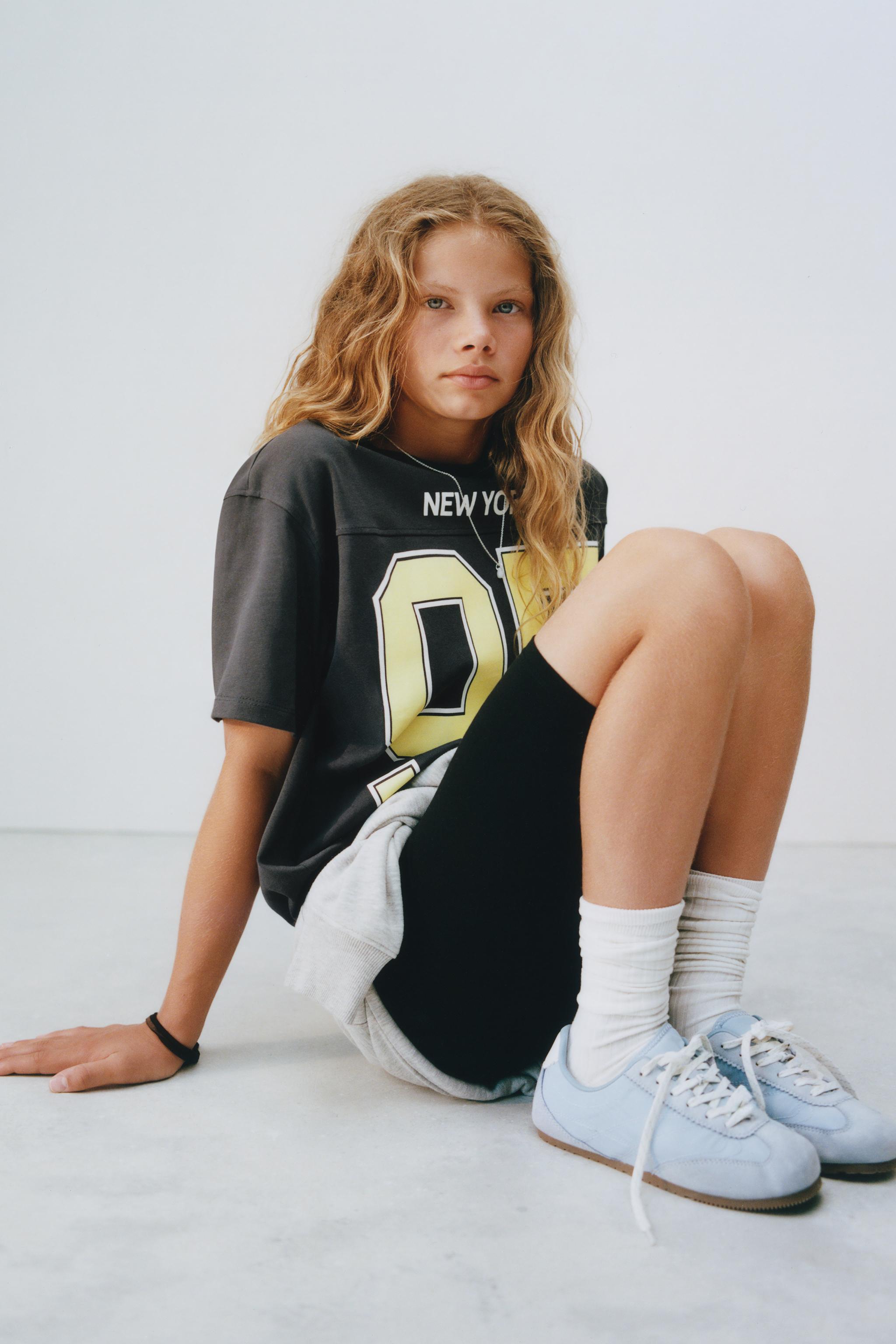 NUMBER PRINT T-SHIRT