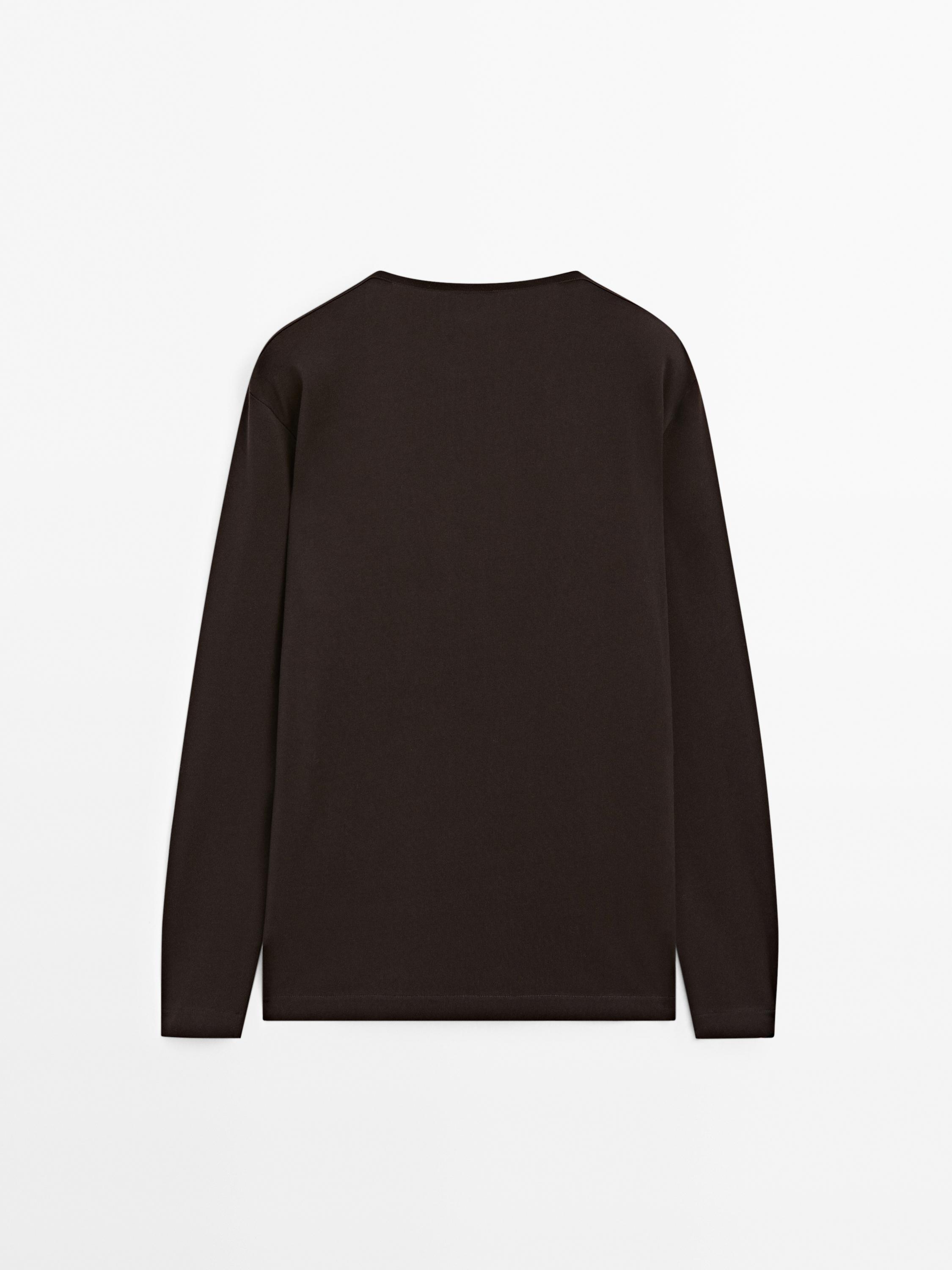 Heavy weight long sleeve T-shirt