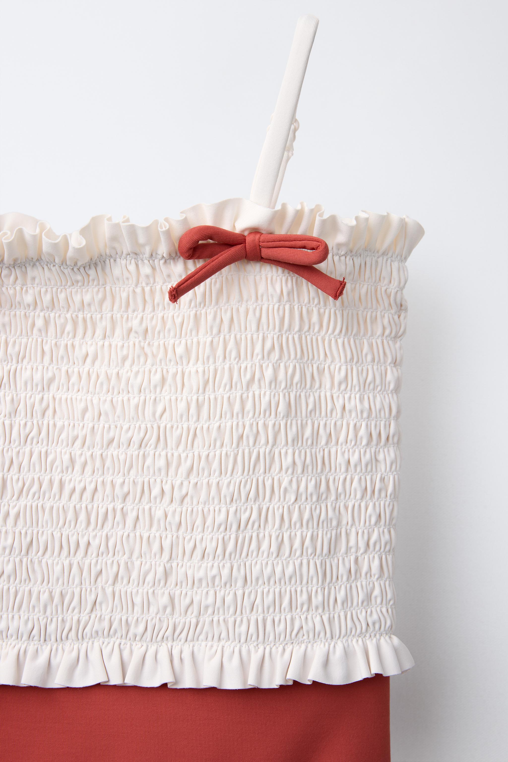 2-6 YEARS/ SWIMSUIT ELASTIC BOWS