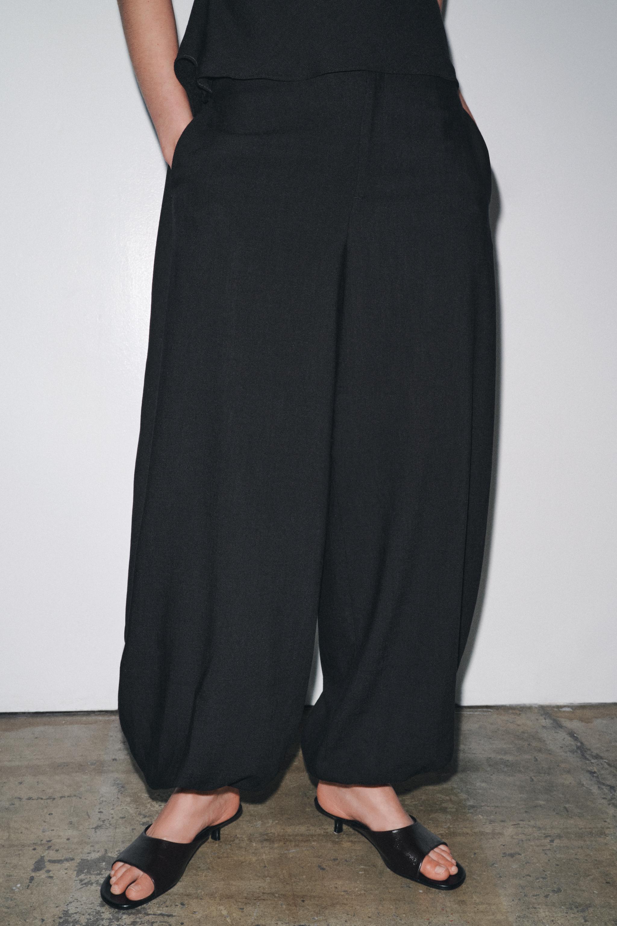 ZW COLLECTION CUFFED BALLOON PANTS
