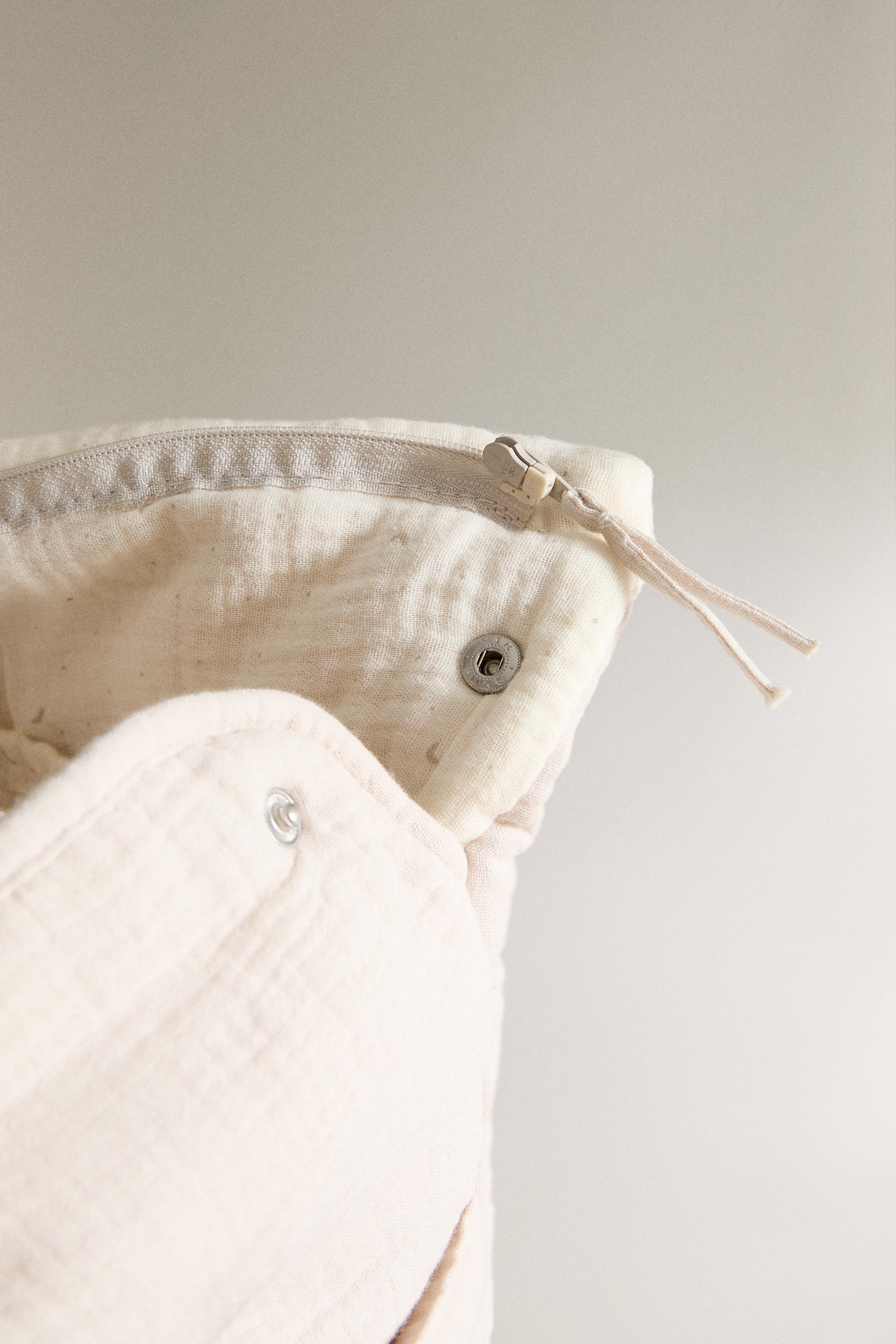 COTTON DIAPER BAG WITH A MOON