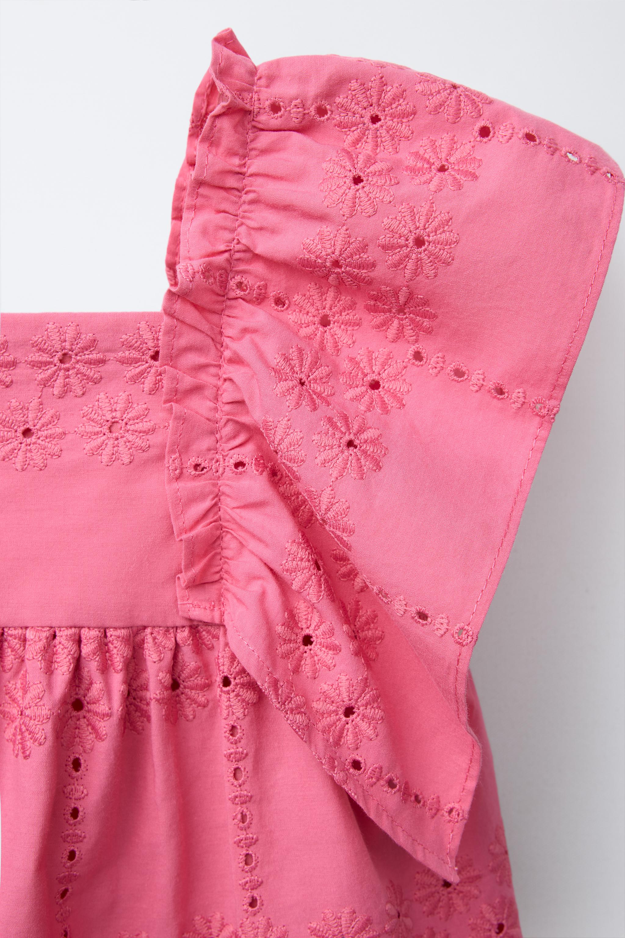 EMBROIDERED FLORAL DRESS