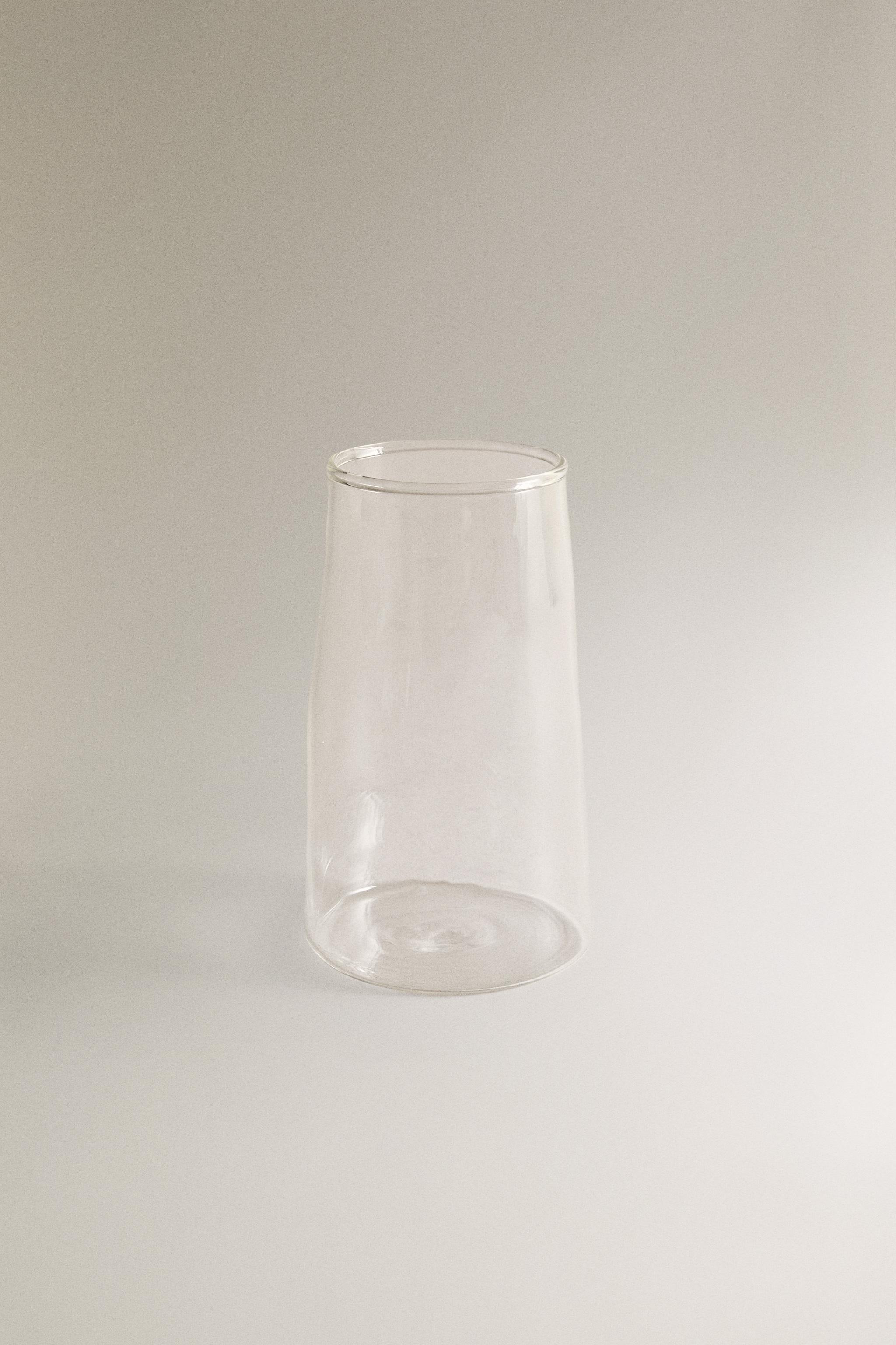 BOROSILICATE GLASS TOOTHBRUSH HOLDER