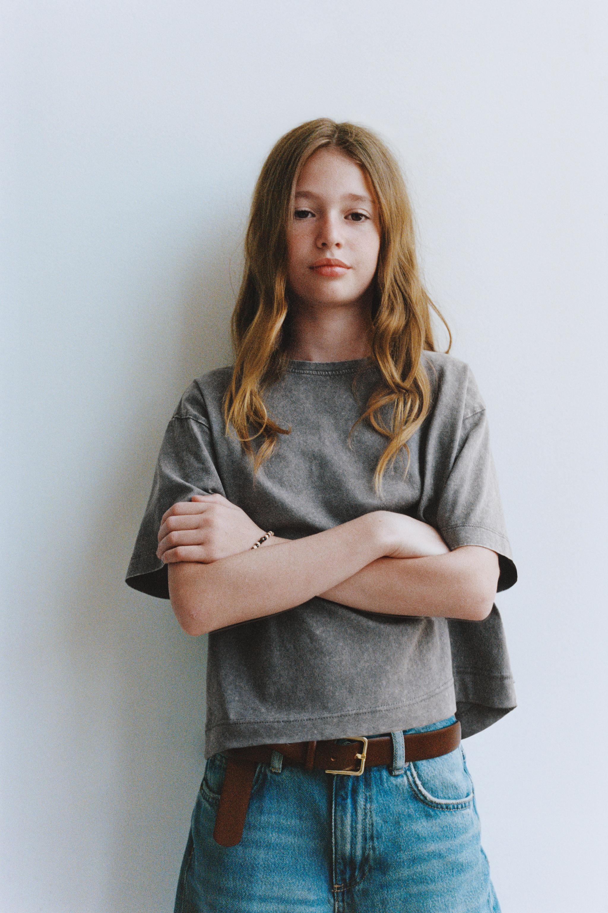 WASHED EFFECT T-SHIRT