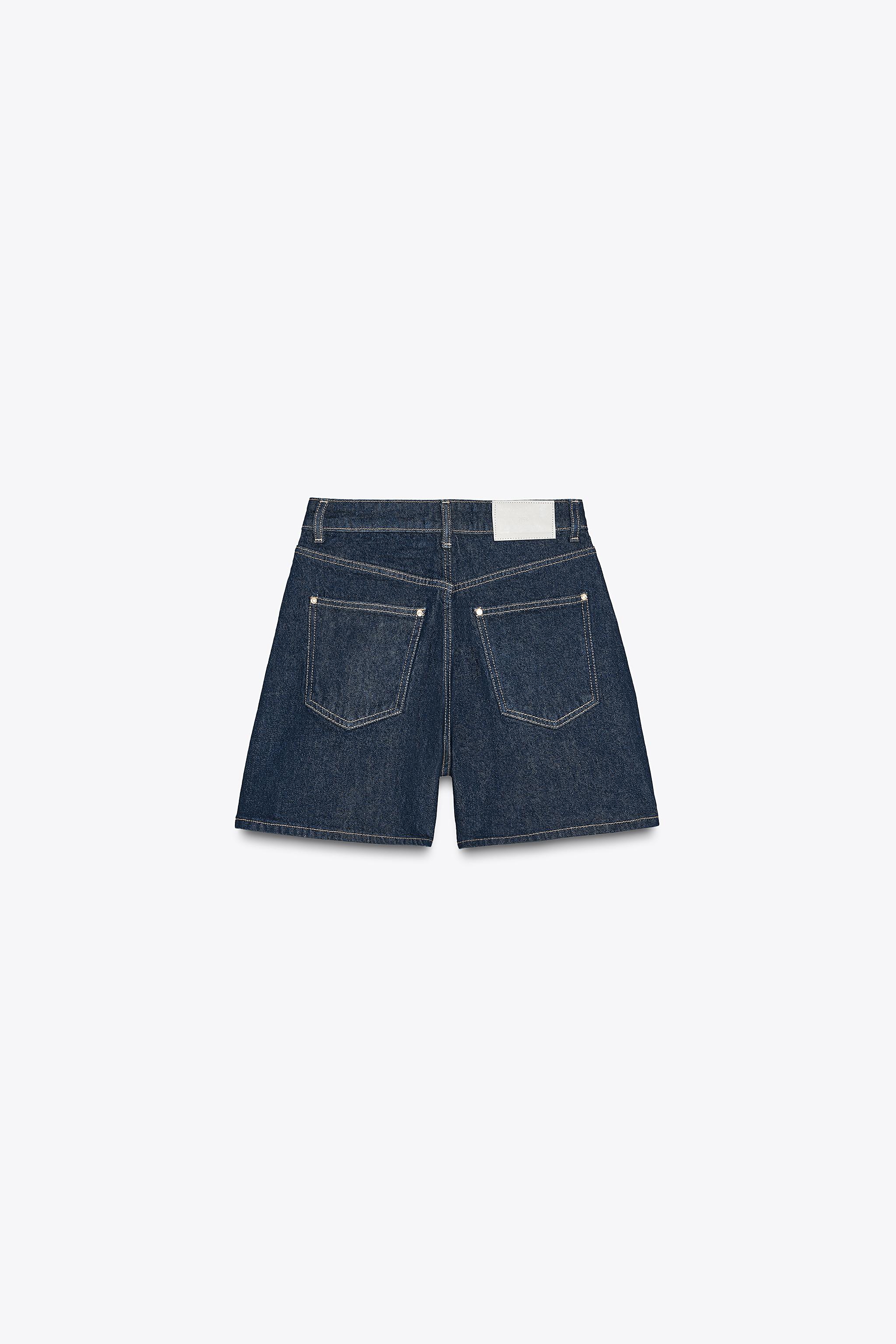 Z1975 HIGH-WAISTED MOM FIT SHORTS