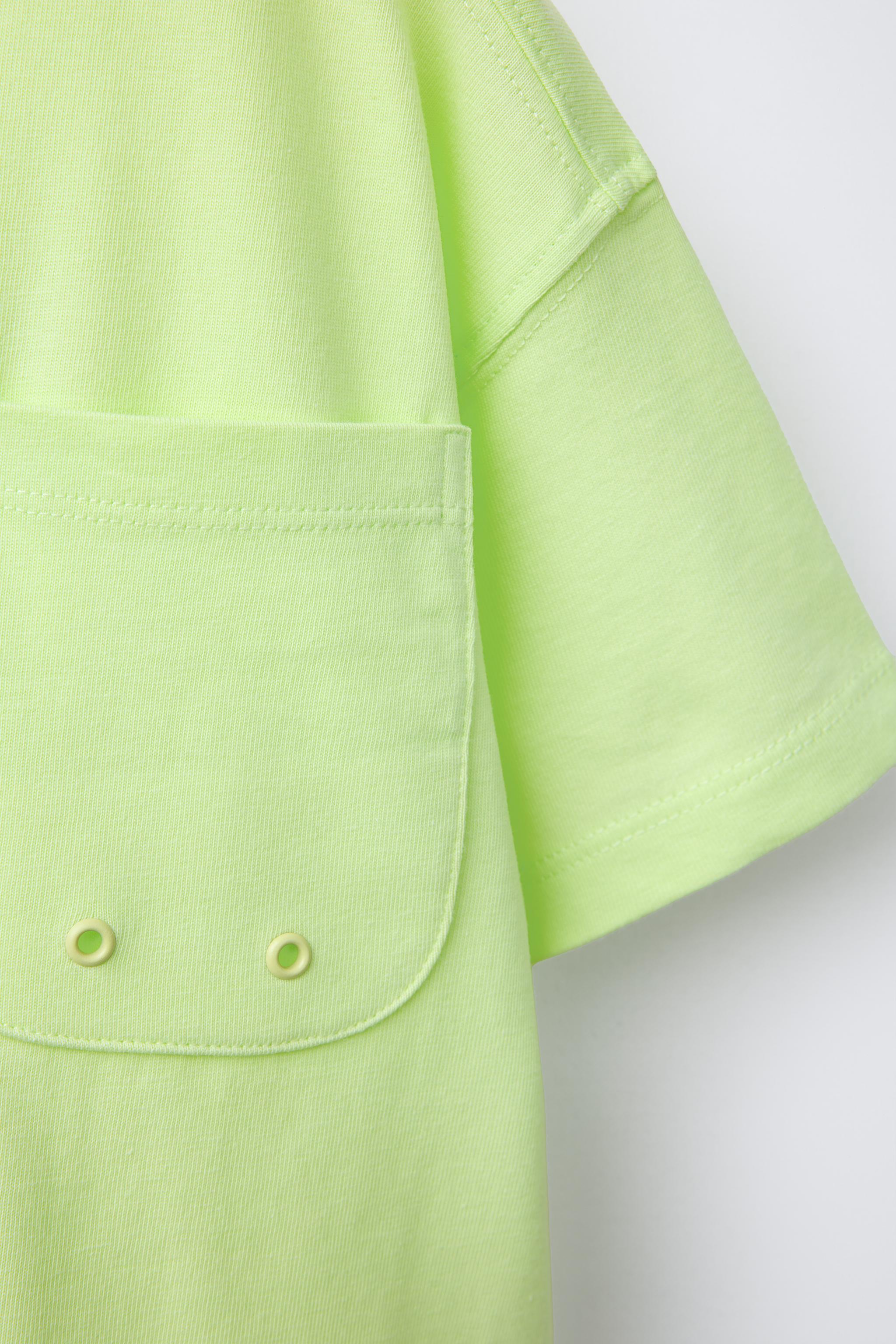 PLAIN POCKET T-SHIRT