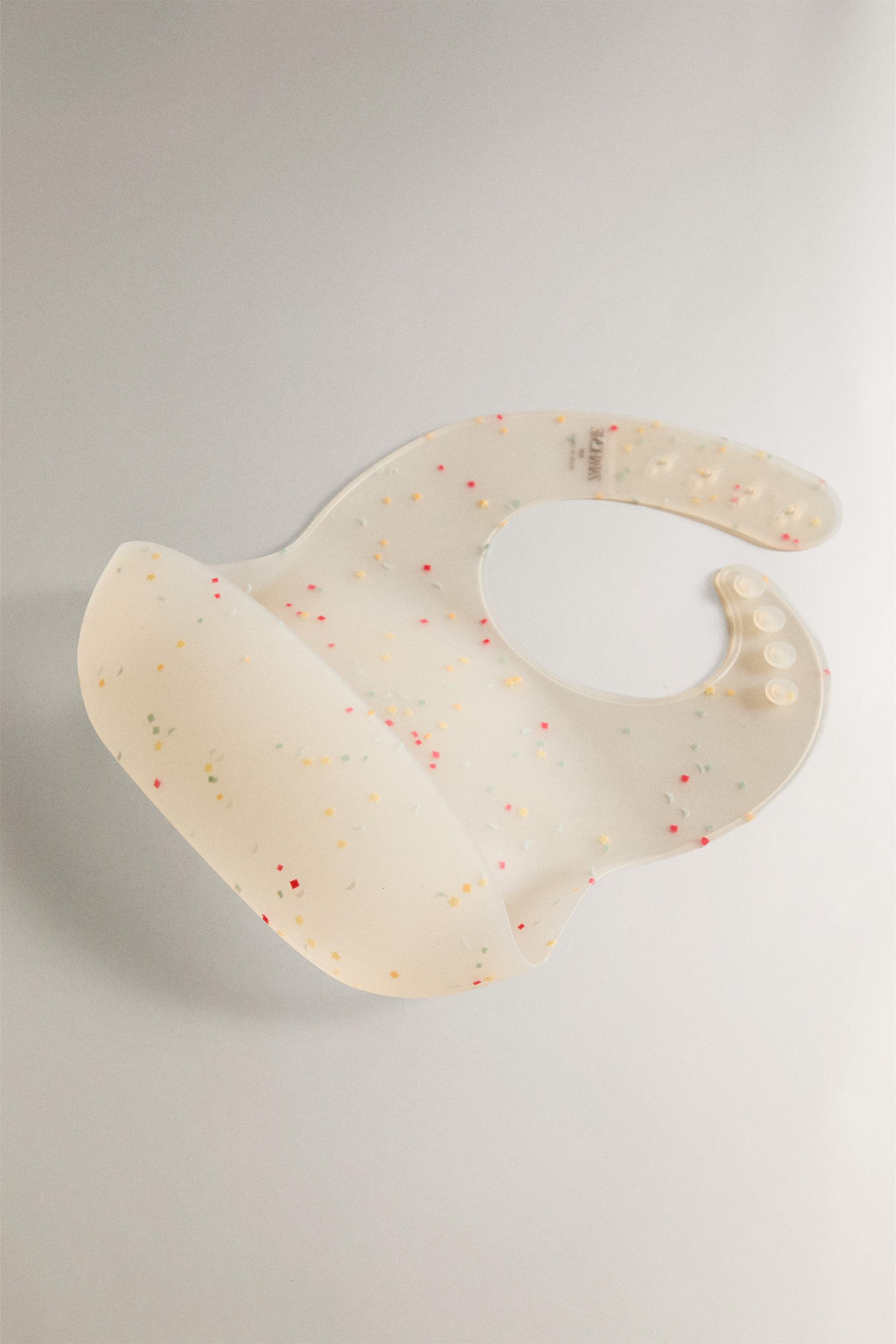 CHILDREN'S SILICONE CONFETTI BIB