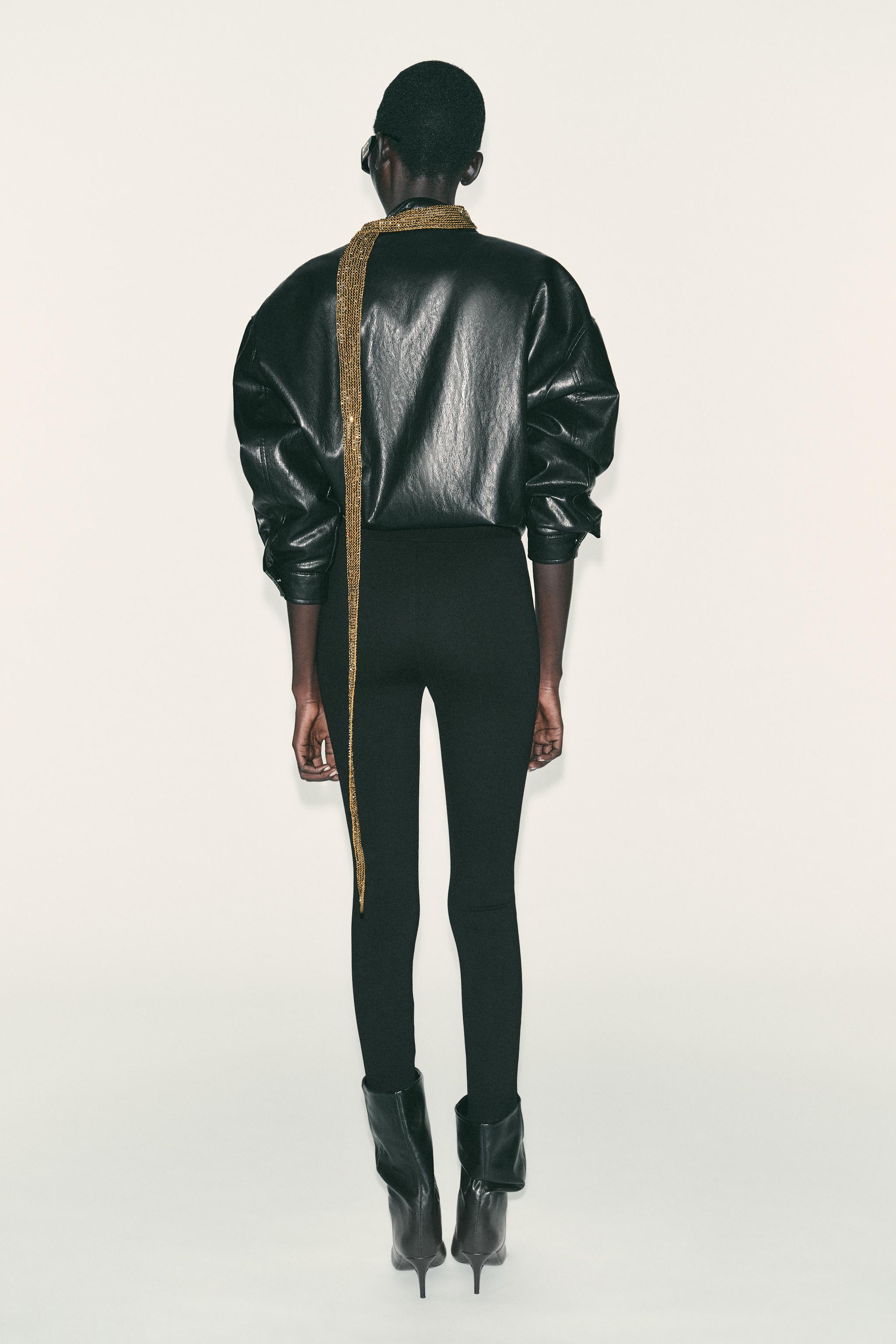 GOLD BUTTON LEGGINGS