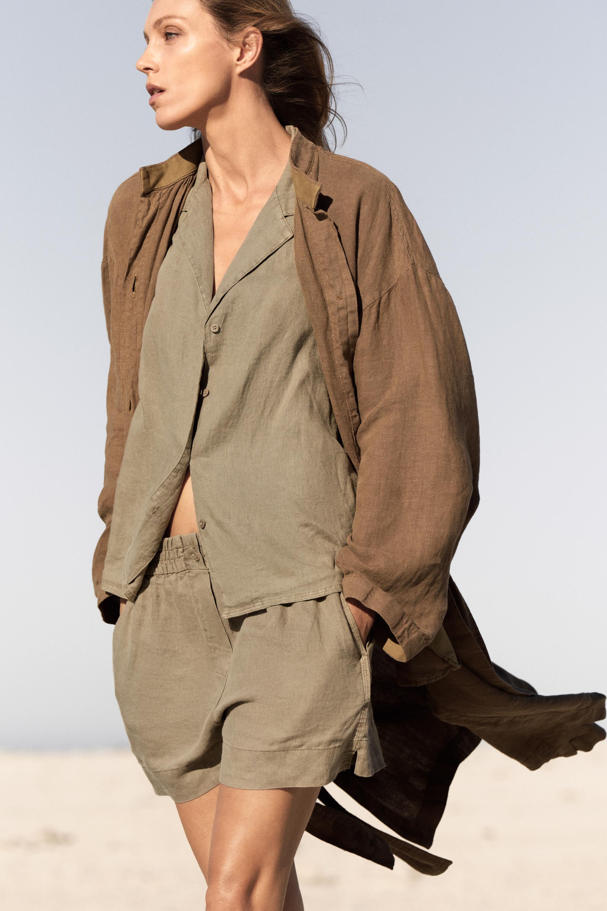 100% LINEN SHIRT ZW COLLECTION