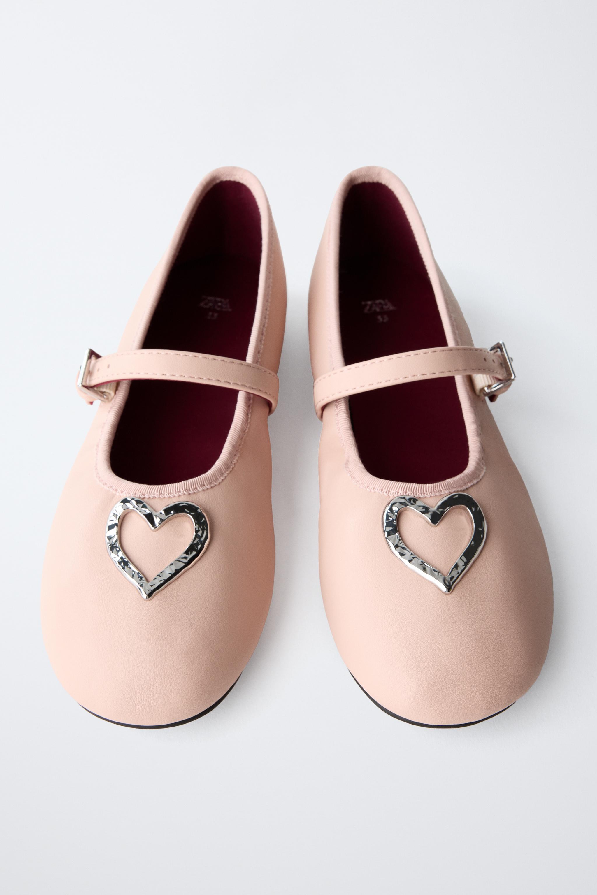 HEART BALLET FLATS