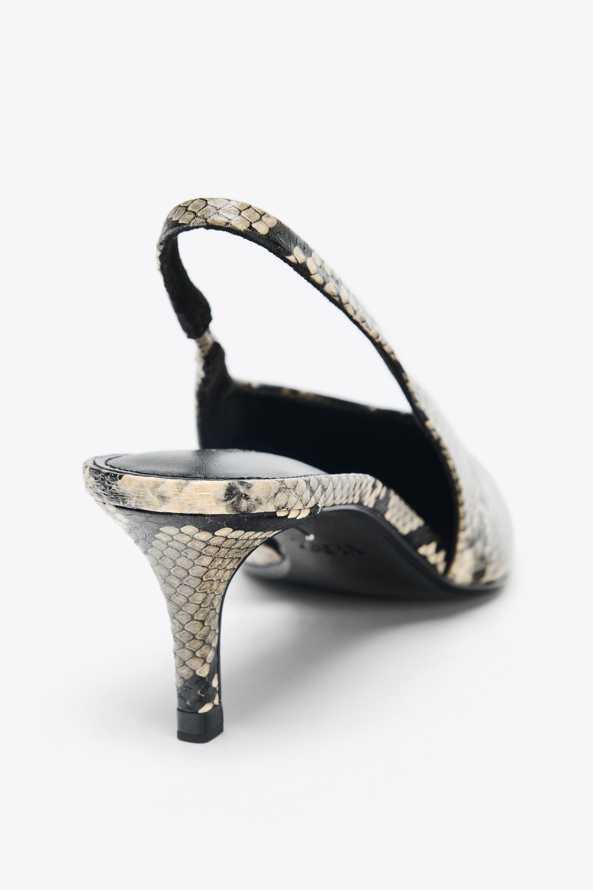 ANIMAL PRINT SLINGBACKS