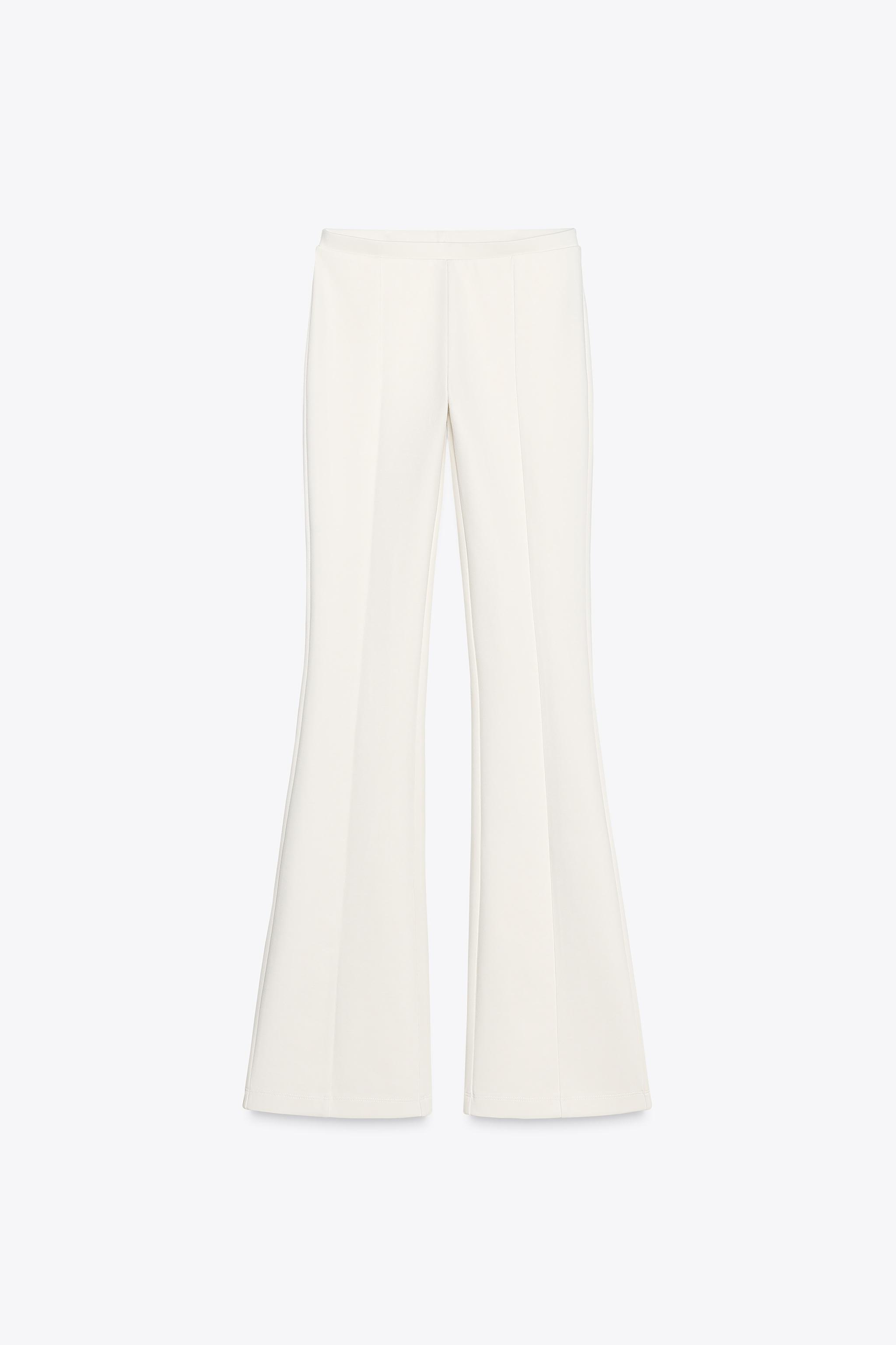 INTERLOCK FLARE PANTS
