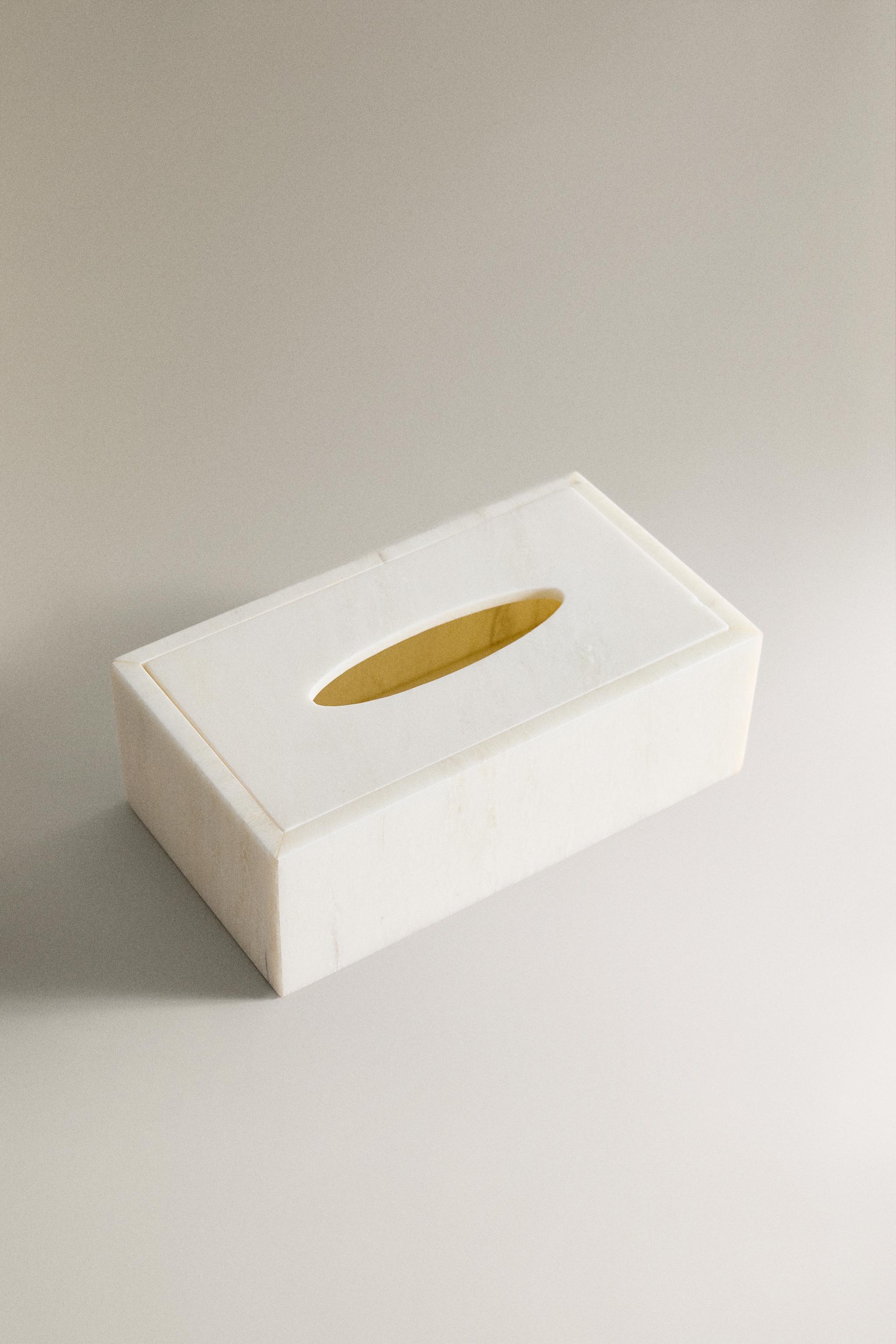 MARBLE TISSUE BOX