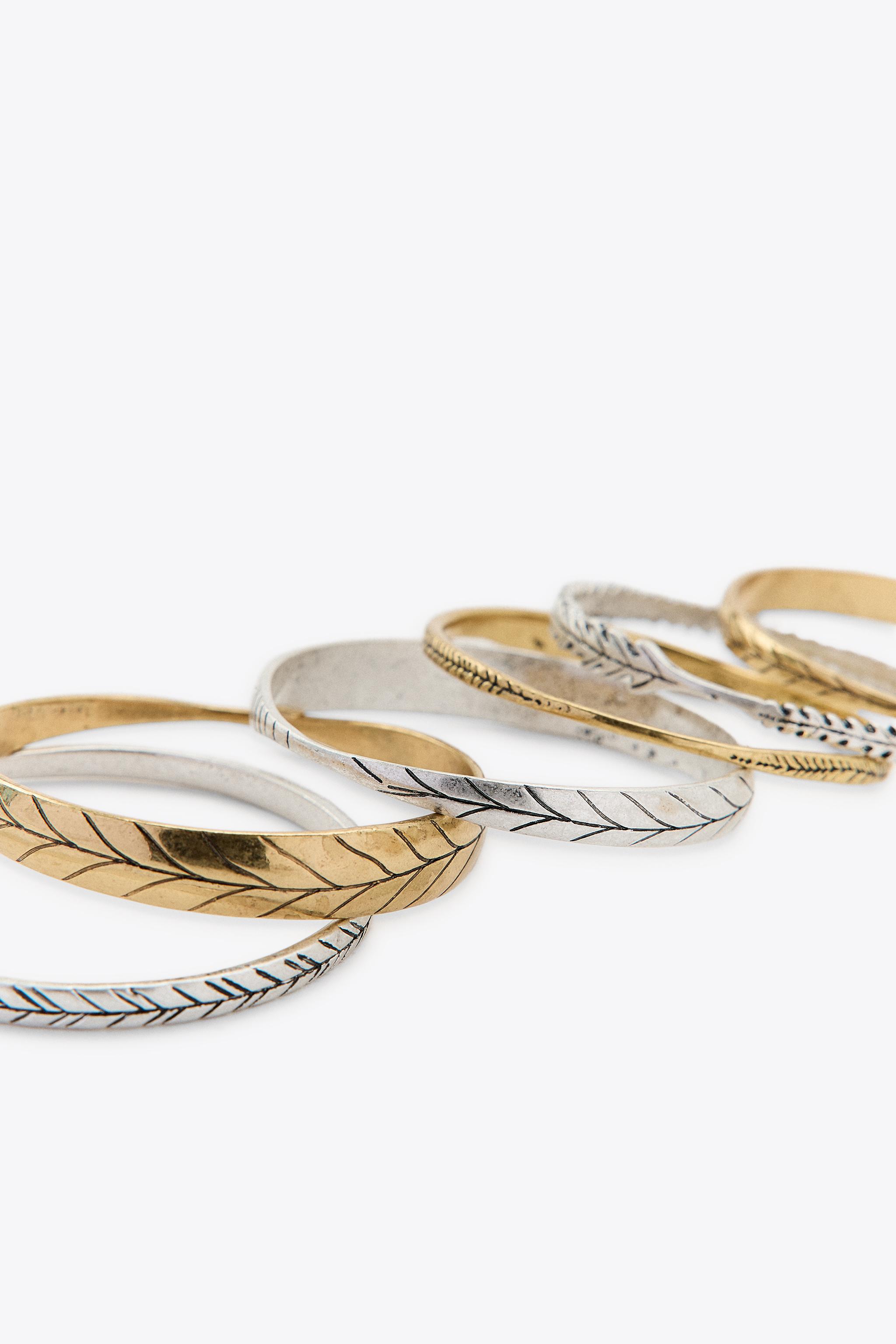 PACK OF COMBINED RIGID BRACELETS