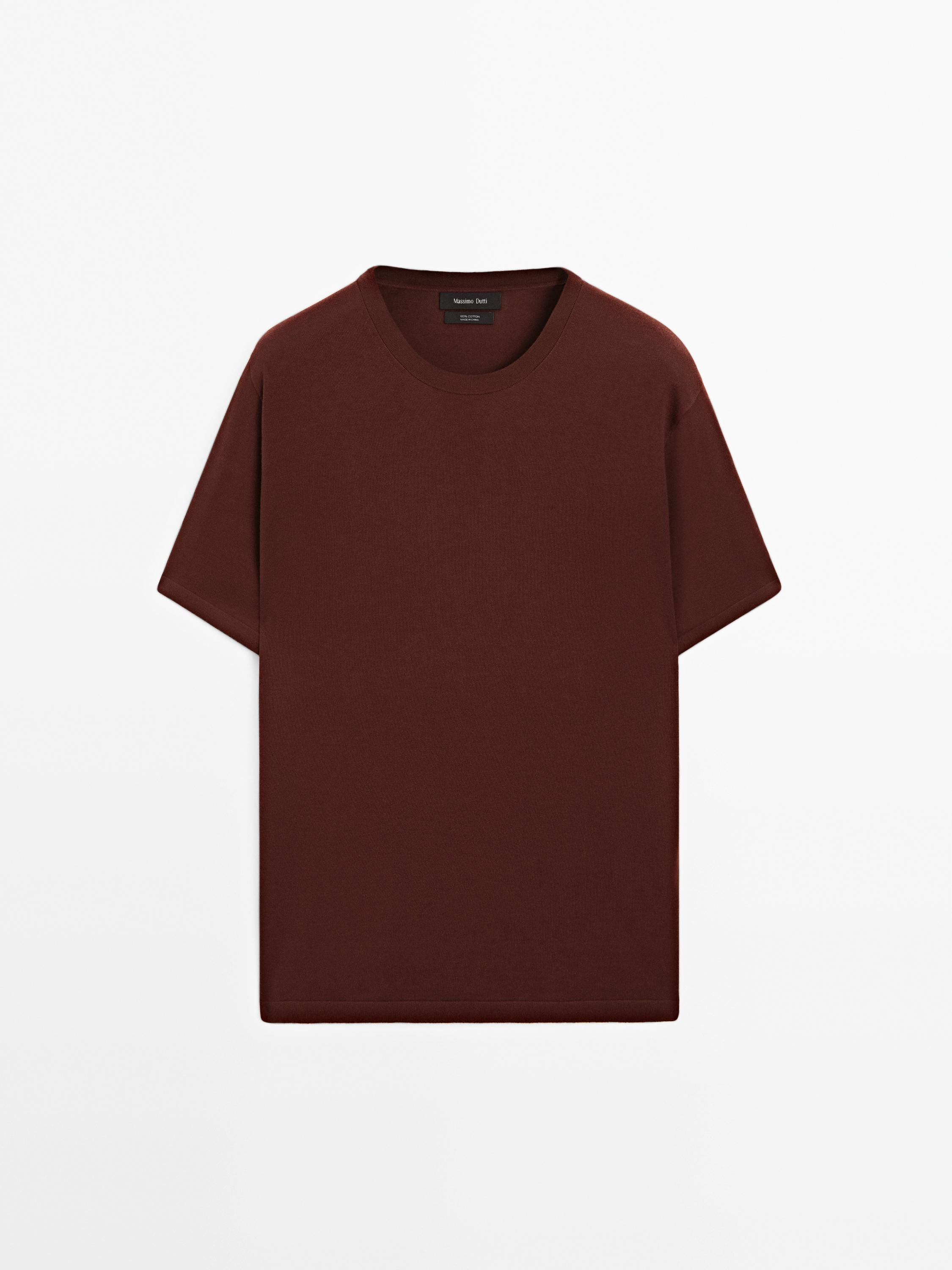 100% cotton knit T-shirt