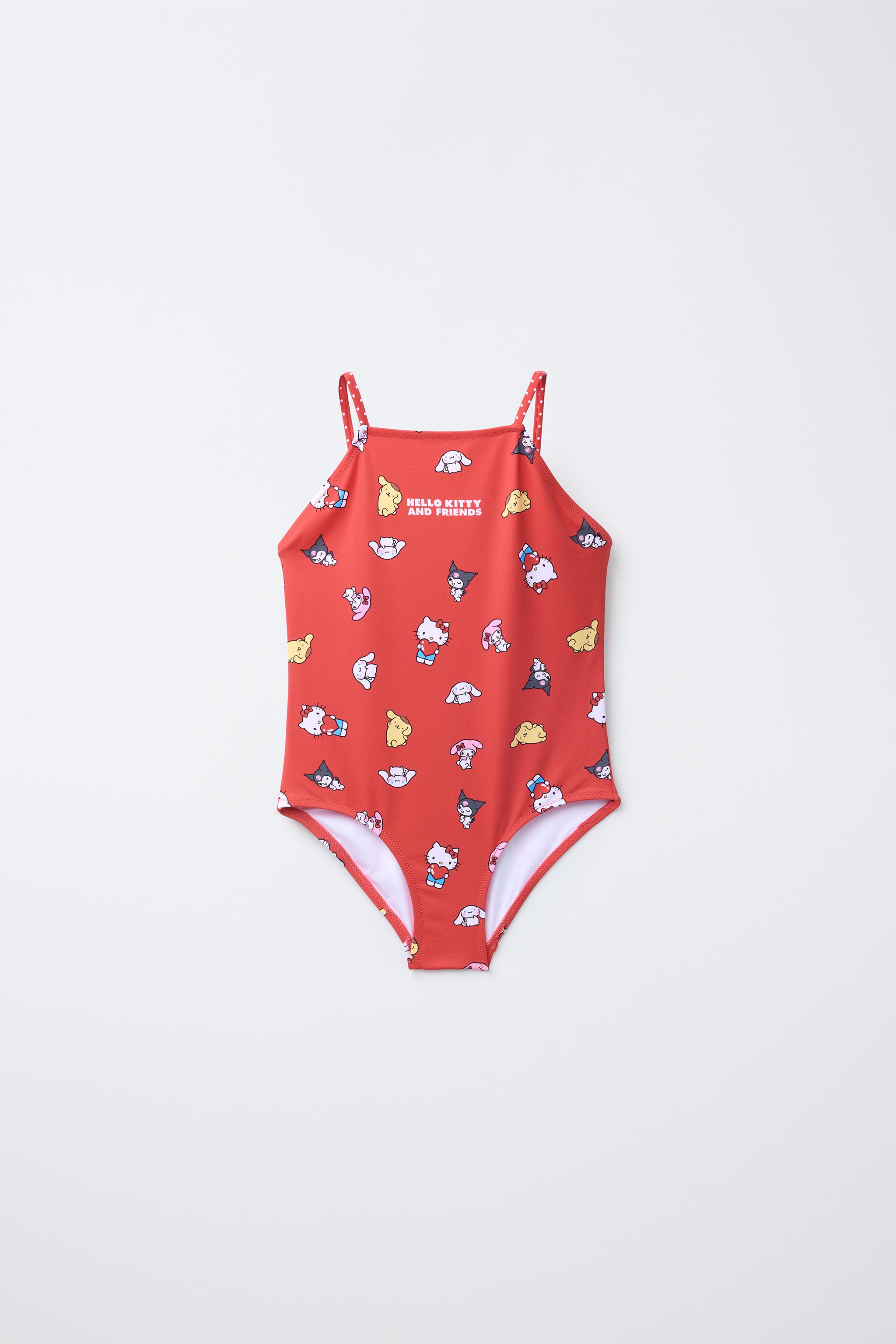 6-14 YEARS/ HELLO KITTY AND FRIENDS © SANRIO SWIMSUIT