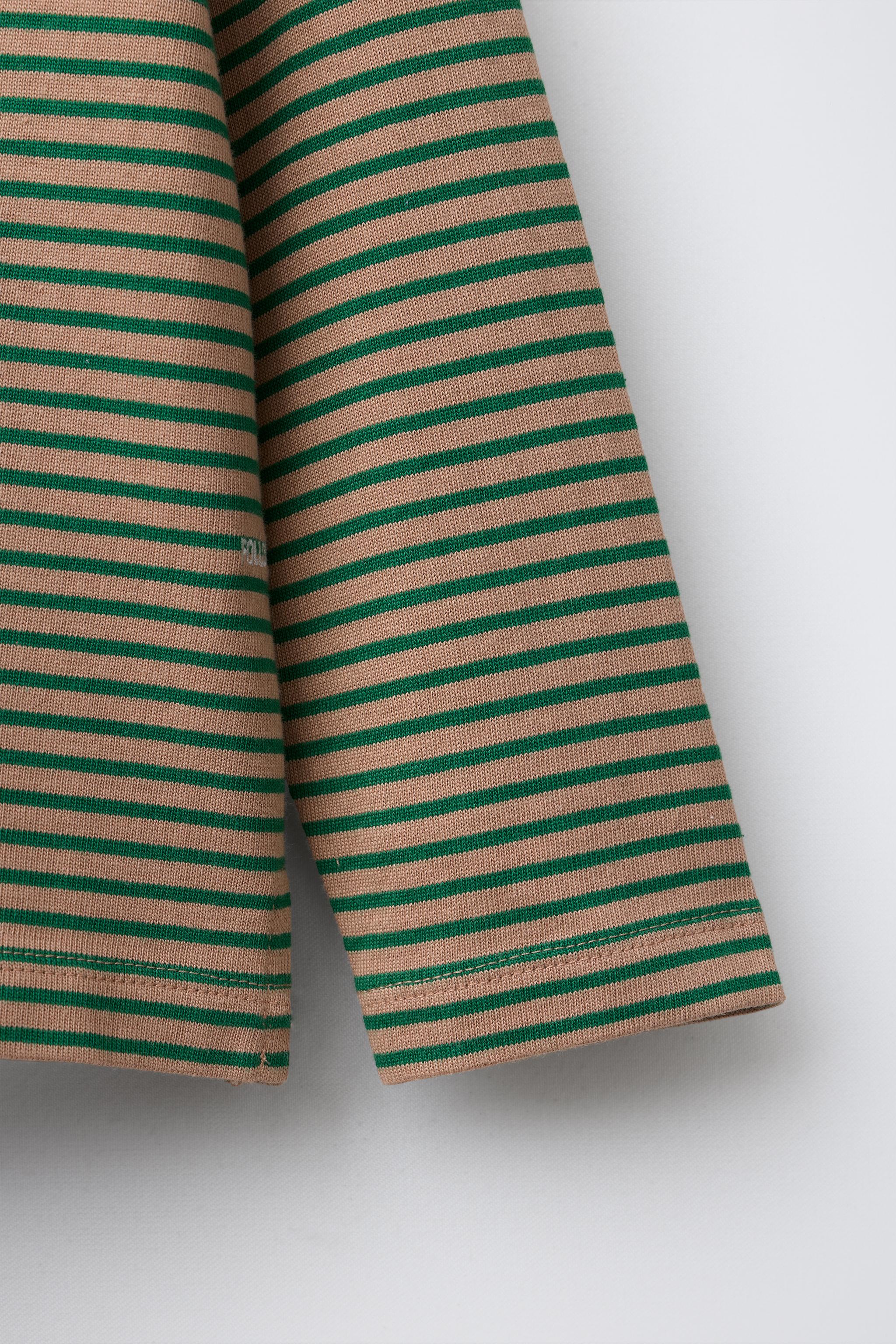 HEAVY WEIGHT STRIPED T-SHIRT