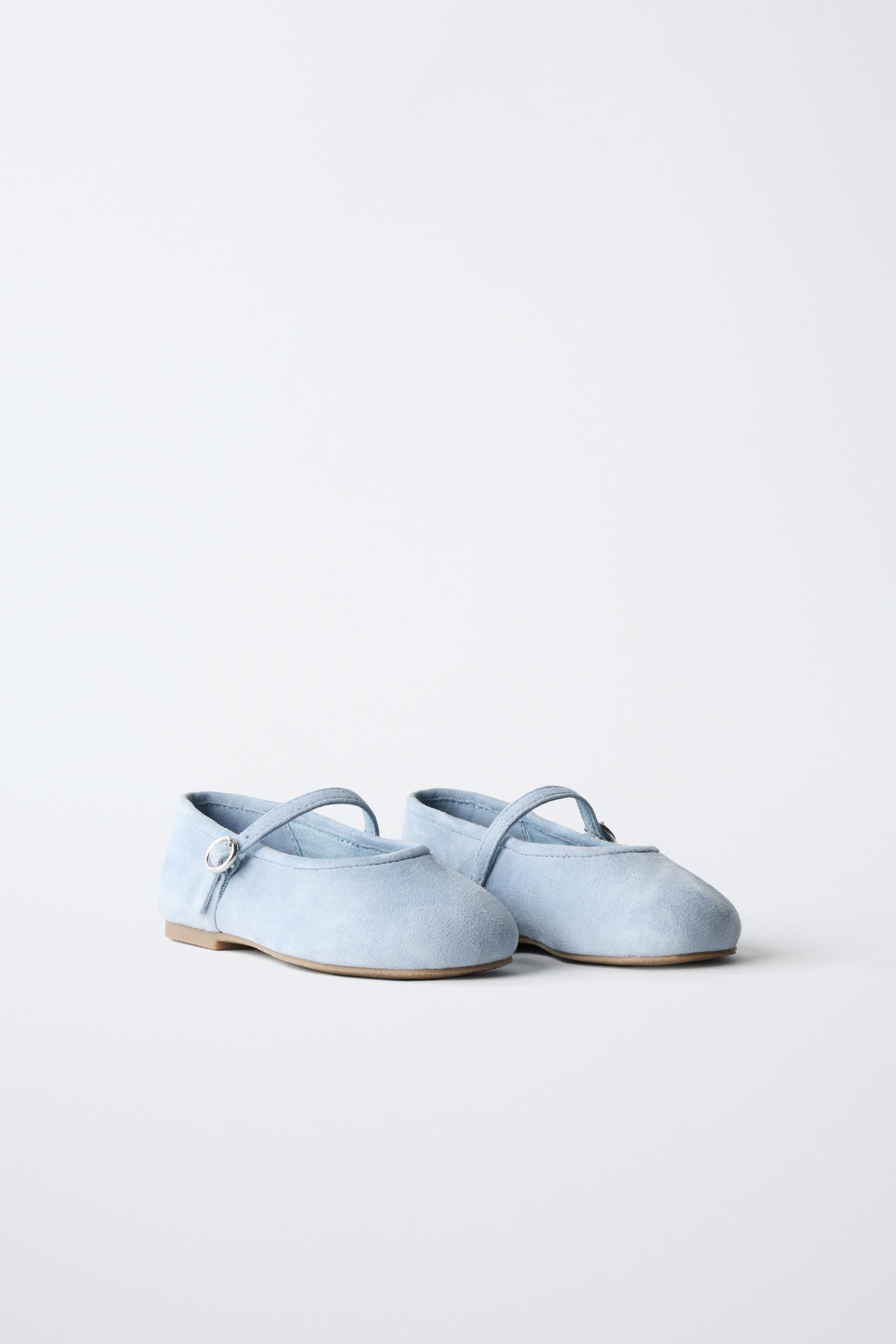 LEATHER BALLET FLATS