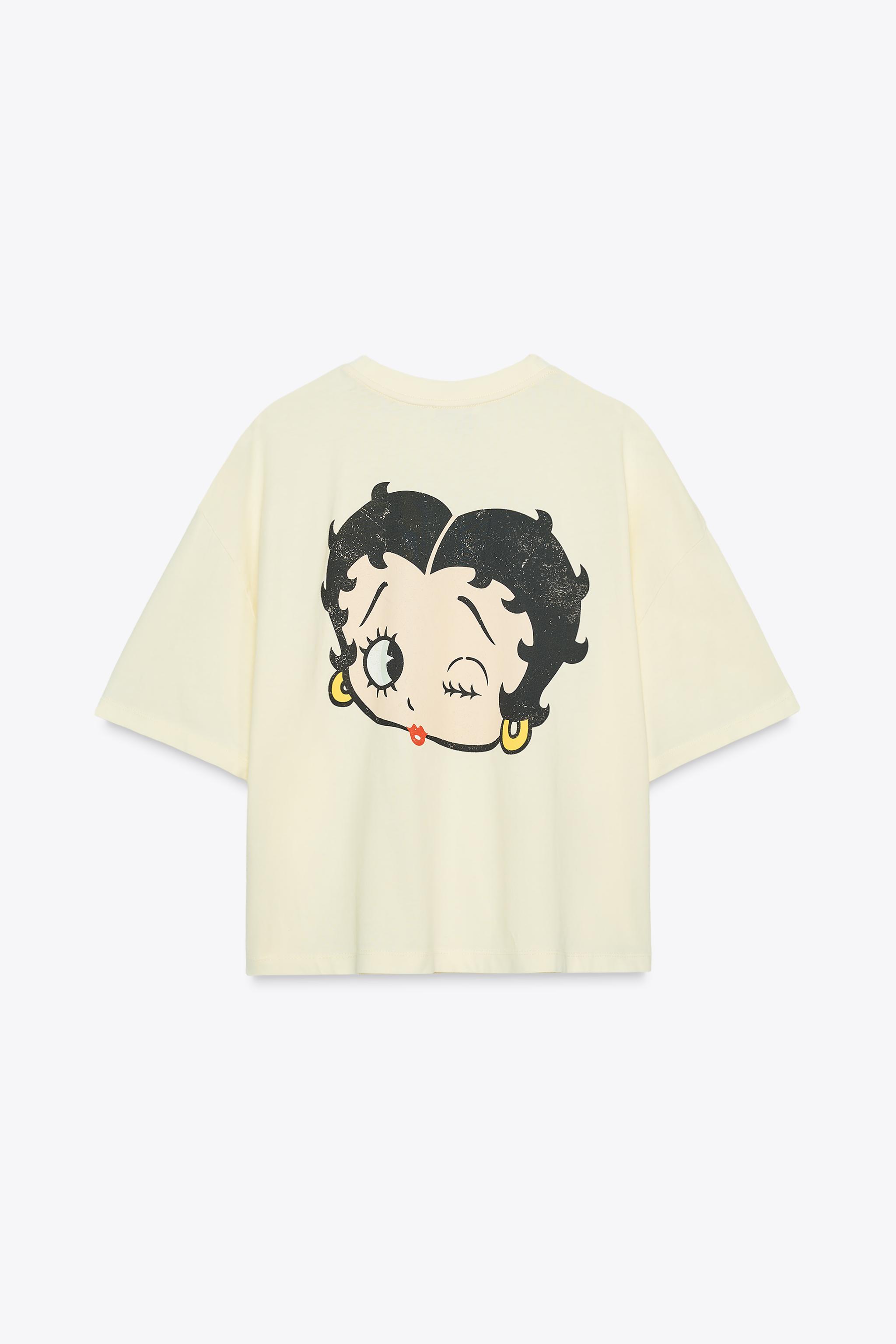 BETTY BOOP® WASHED EFFECT T-SHIRT