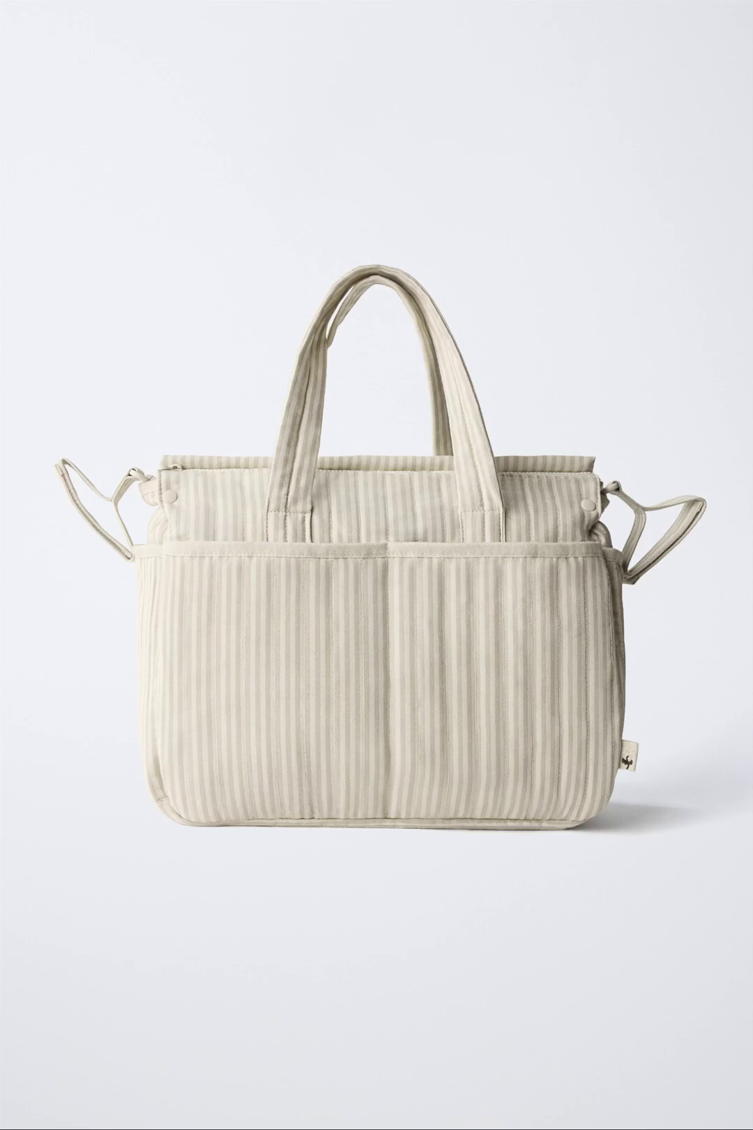STRIPED MATERNITY BAG