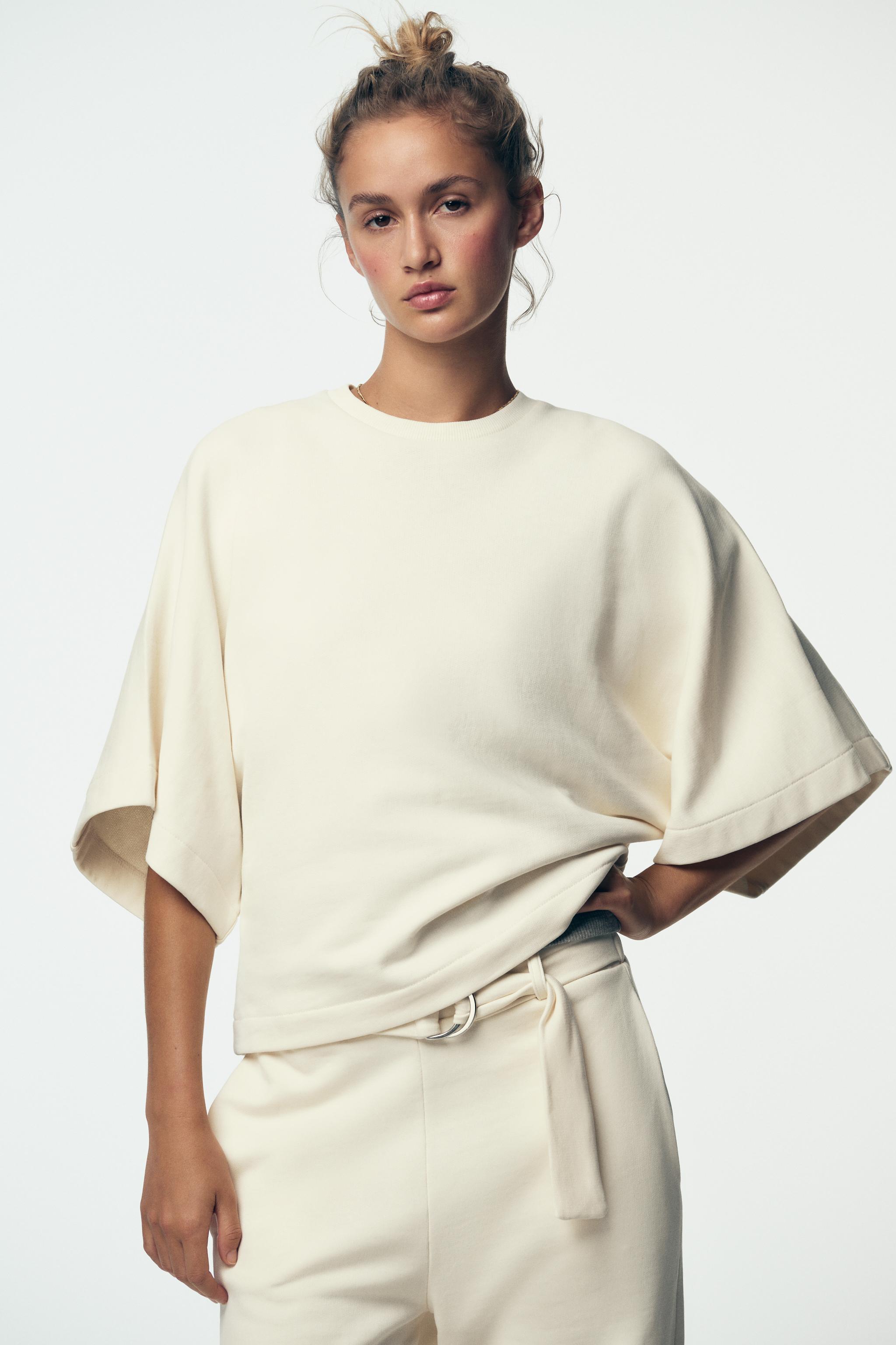 RUSTIC SHORT SLEEVE SWEATSHIRT