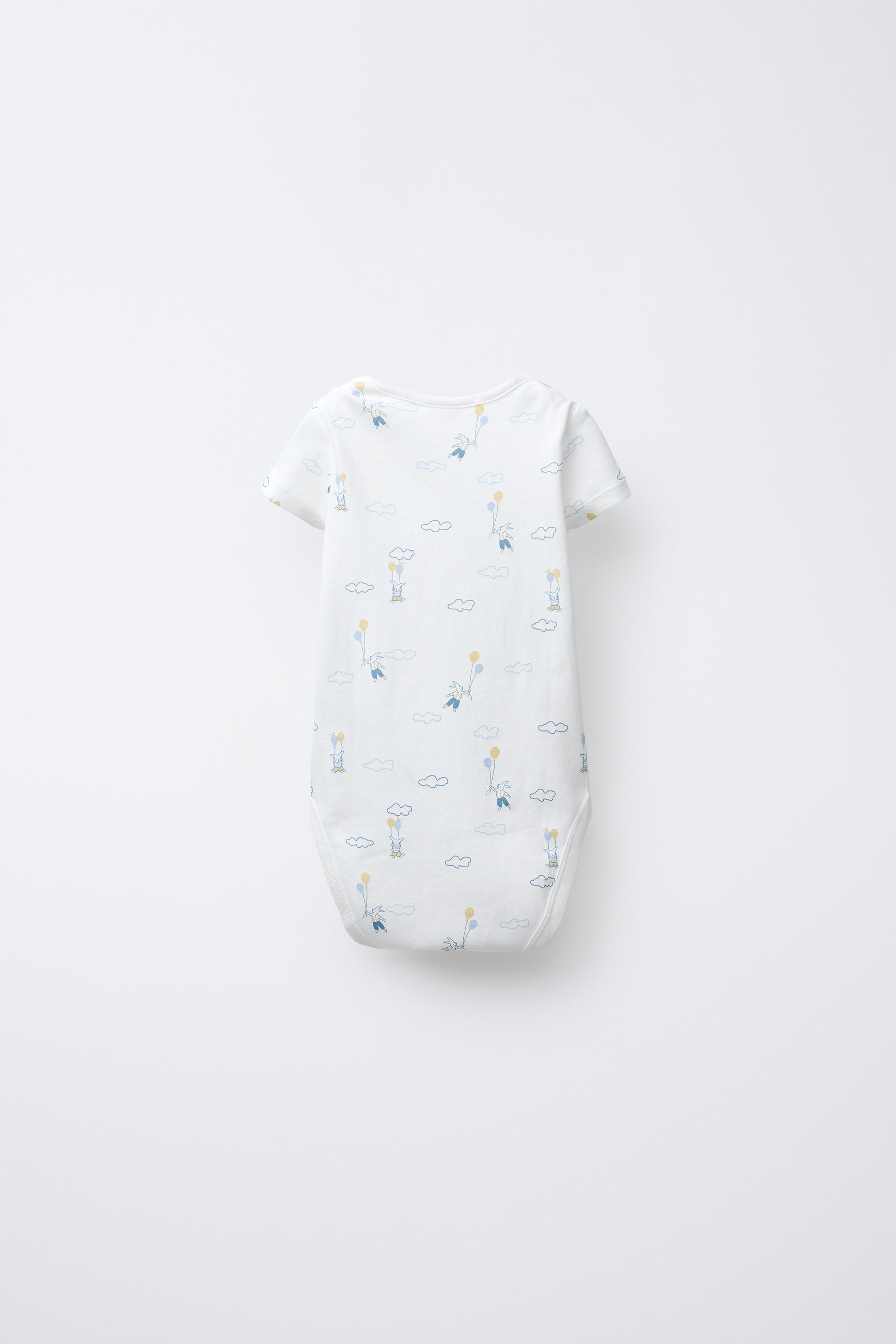 FIVE-PACK BALLOON BODYSUITS