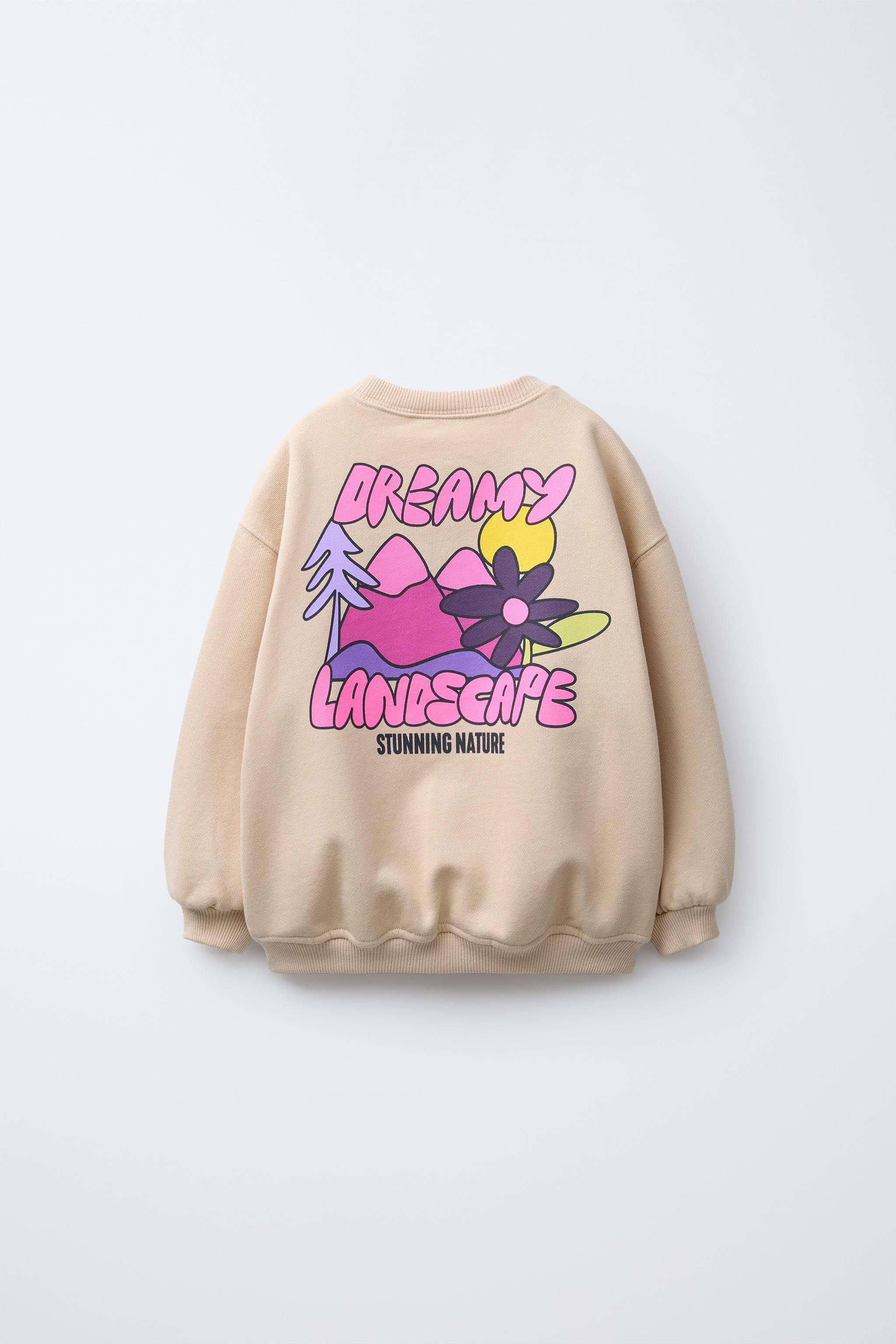 MOUNTAIN PRINT SWEATSHIRT