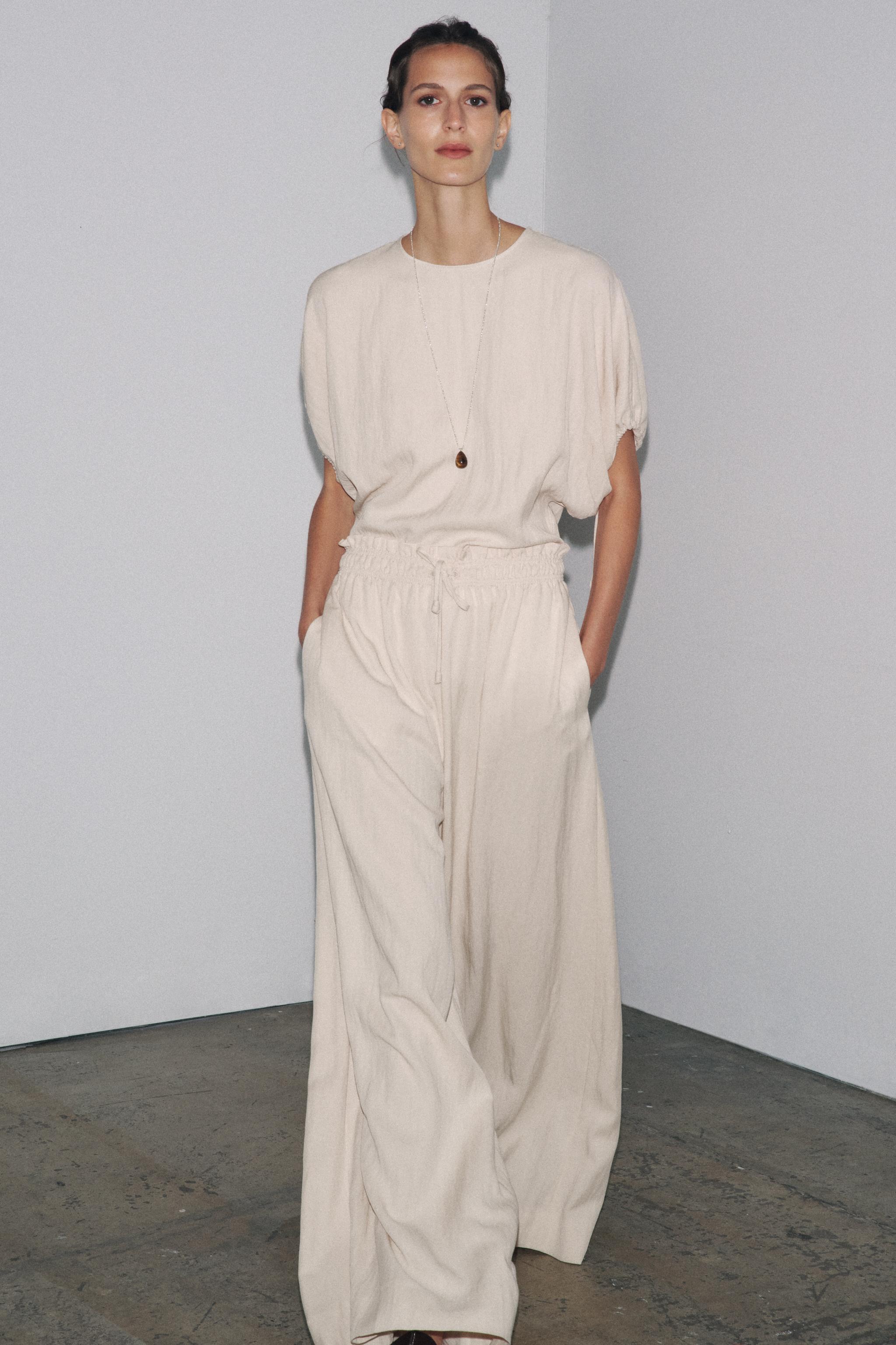 ZW COLLECTION FLOWY PAJAMA PANTS