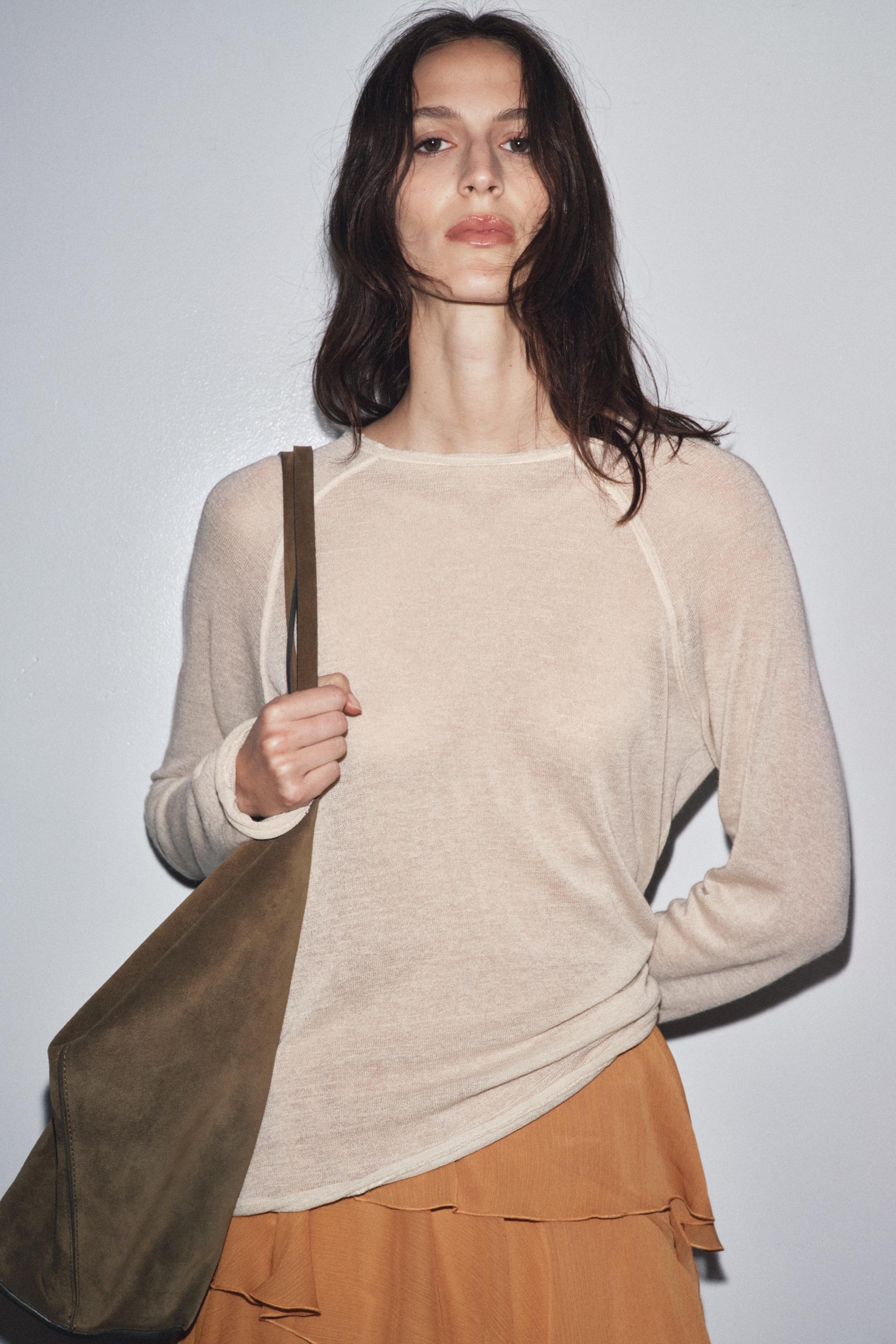 LONG SLEEVE T-SHIRT WITH WOOL