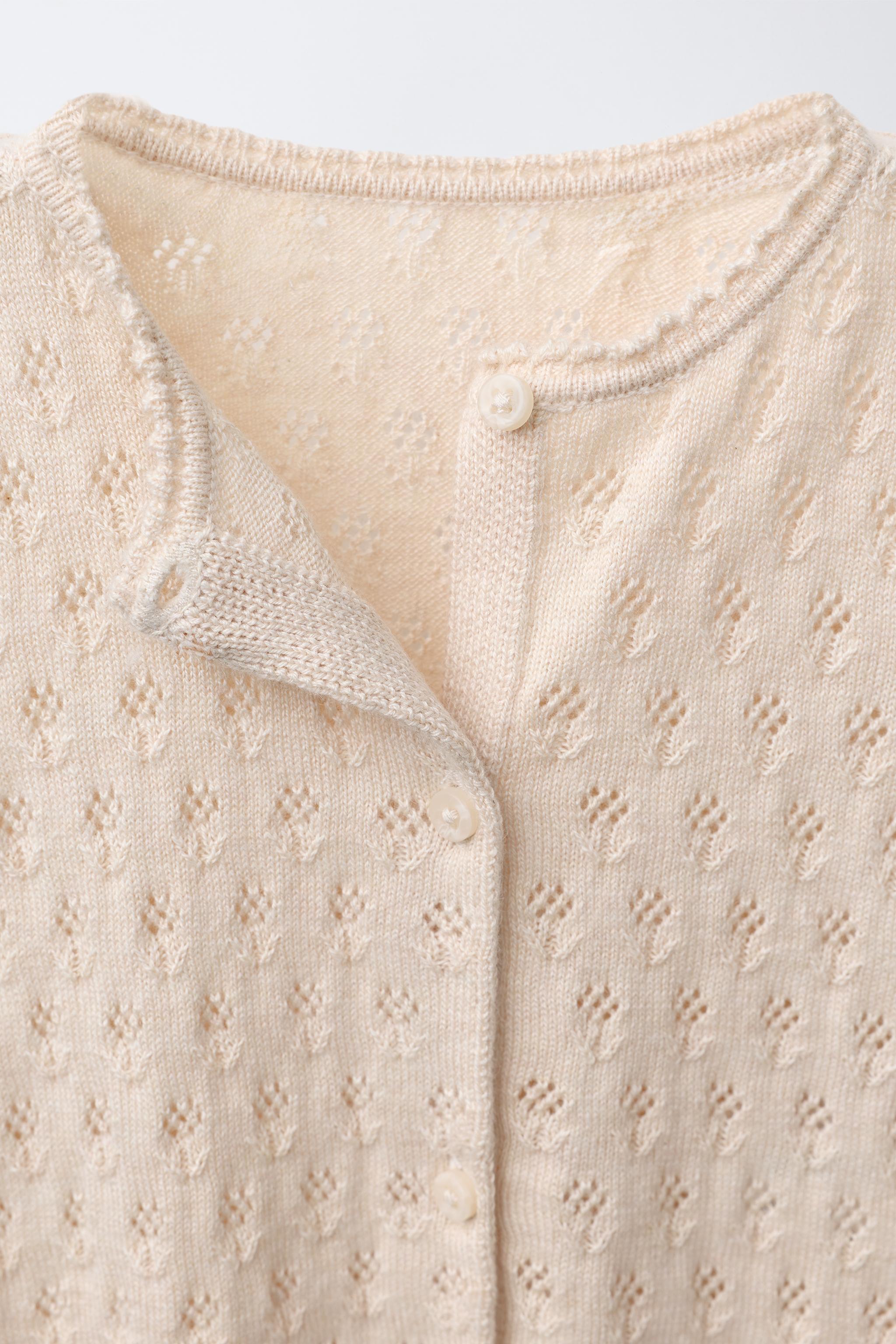 CONVERTIBLE COTTON, SILK AND CASHMERE TEXTURED KNIT JUMPSUIT WITH FOOT